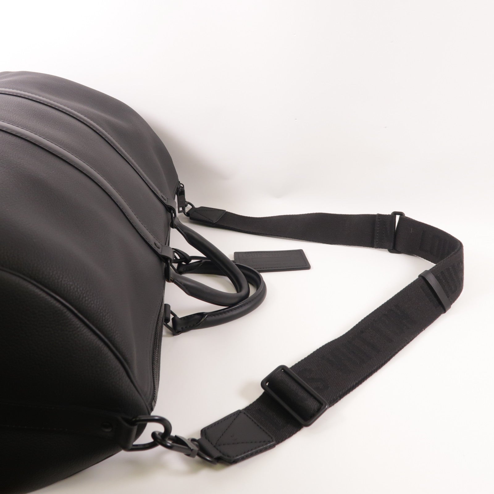 LOUIS VUITTON 牛皮皮革Keepall Bandouliere 50手挽肩背兩用袋