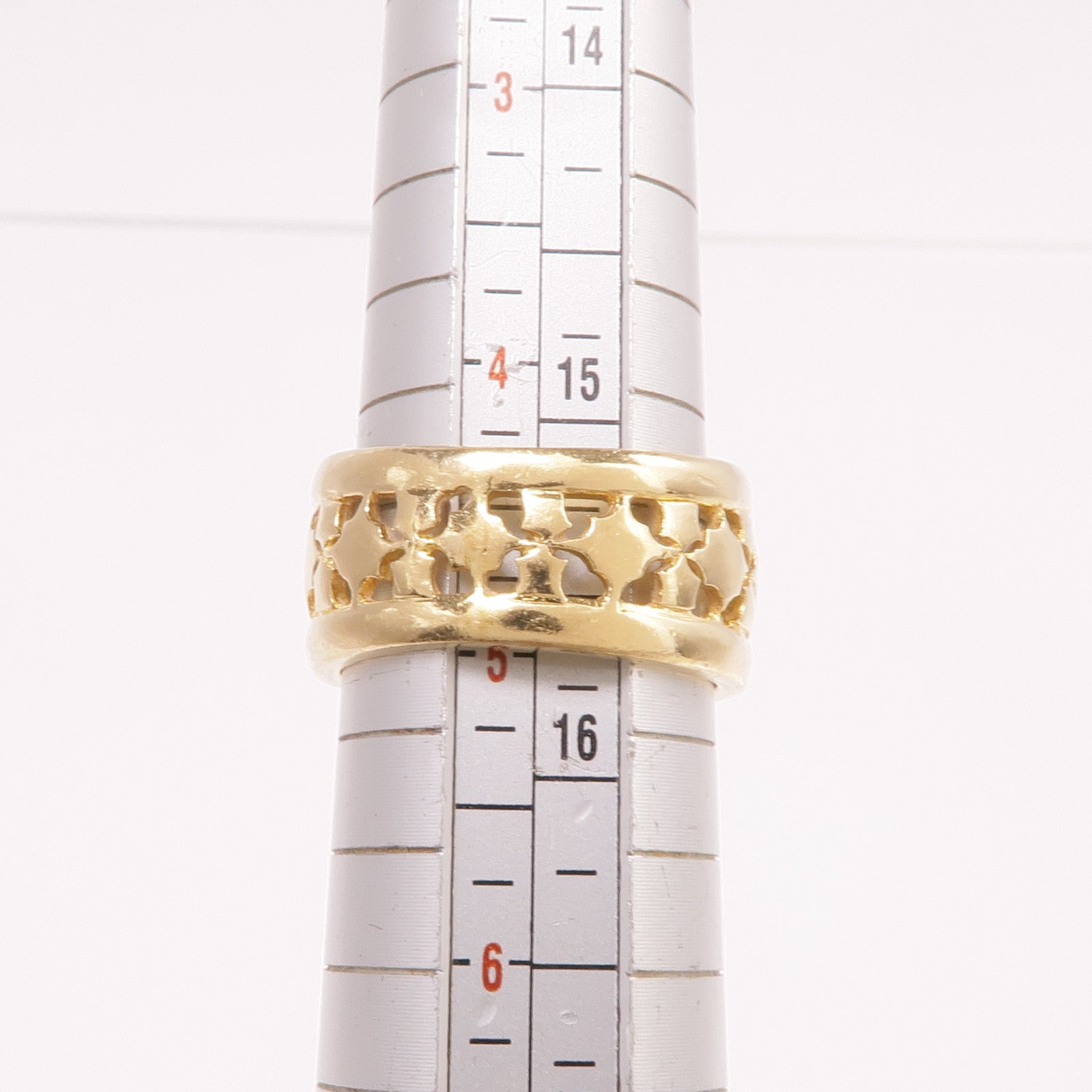 JEWELRY 18K黃金Diamond Ring鑽石戒指US#4.75