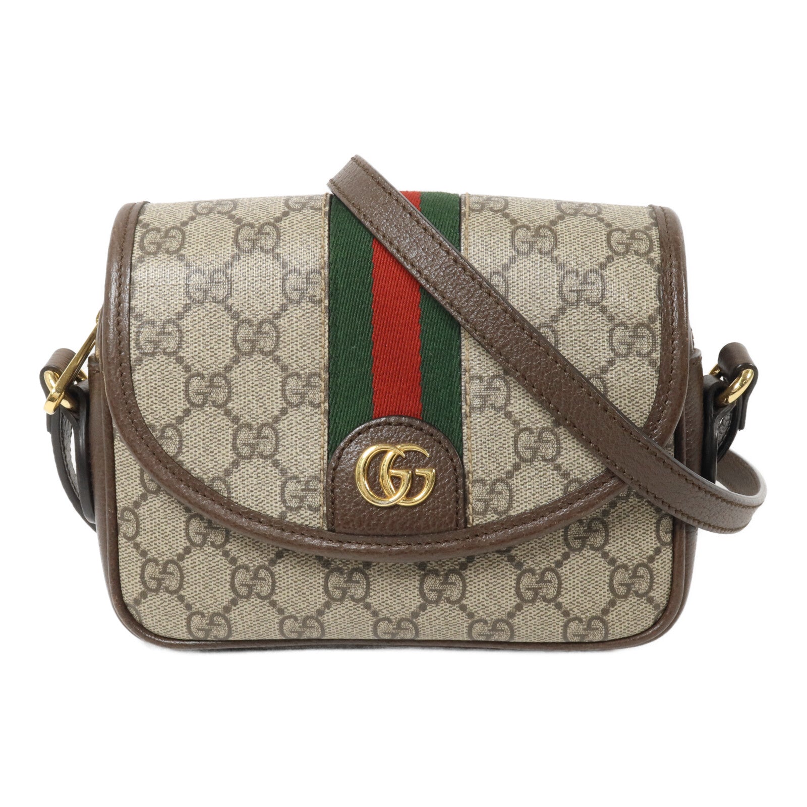 GUCCI 塗層帆布Ophidia GG Mini肩背袋