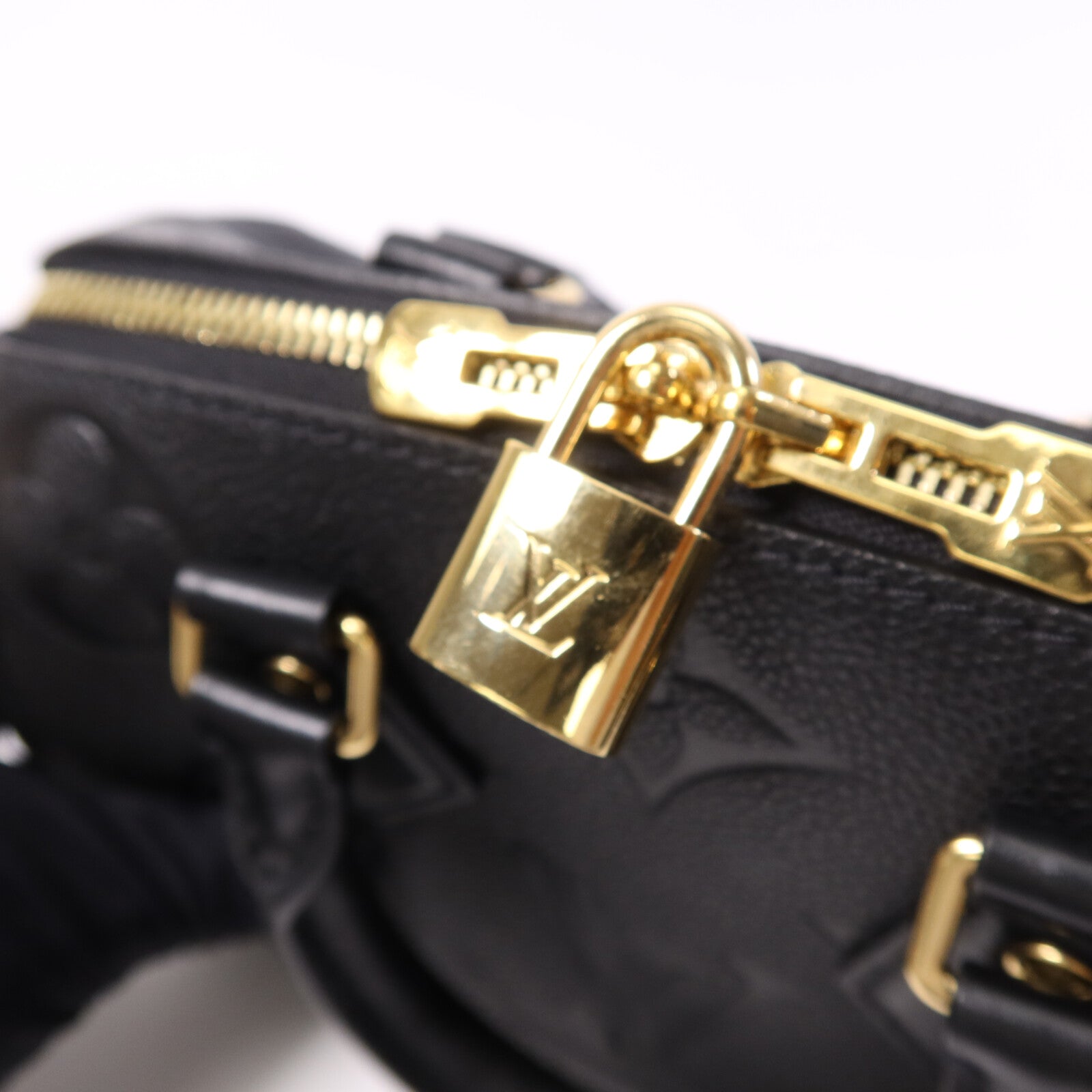 LOUIS VUITTON Monogram Empreinte Speedy Bandouliere 20金扣手挽肩背兩用袋
