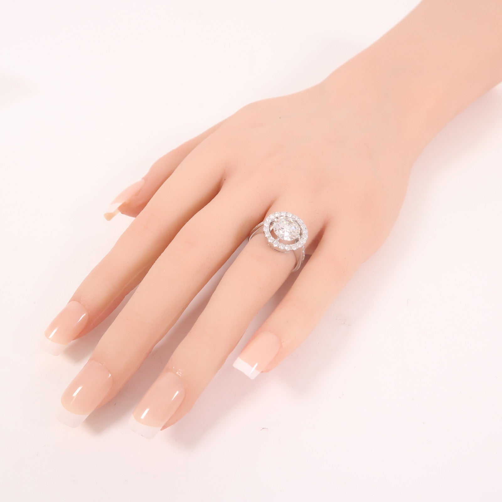 JEWELRY 【激減優惠】18K白金Diamond Ring鑽石戒指
