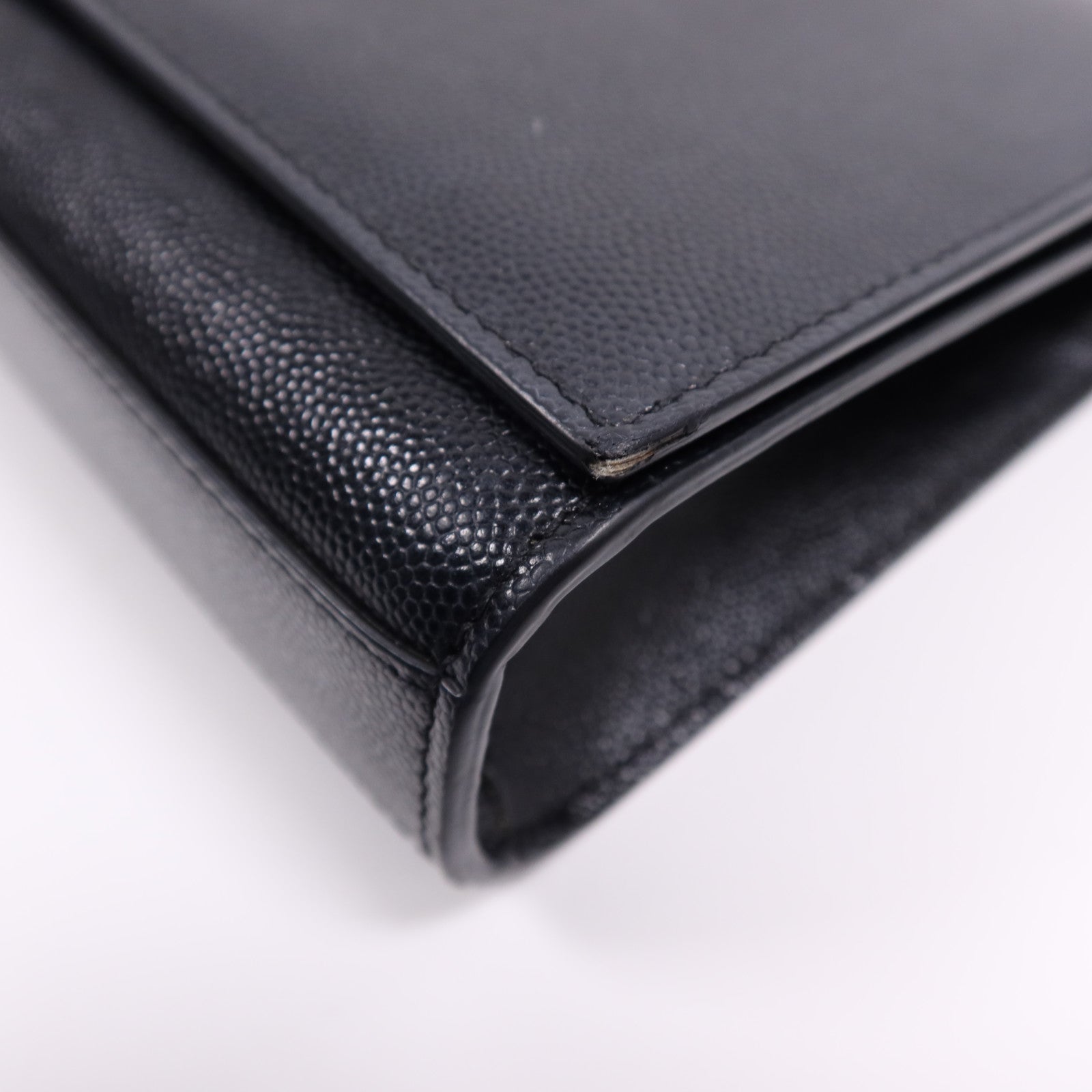 SAINT LAURENT 牛皮皮革Kate銀扣鏈帶肩背袋