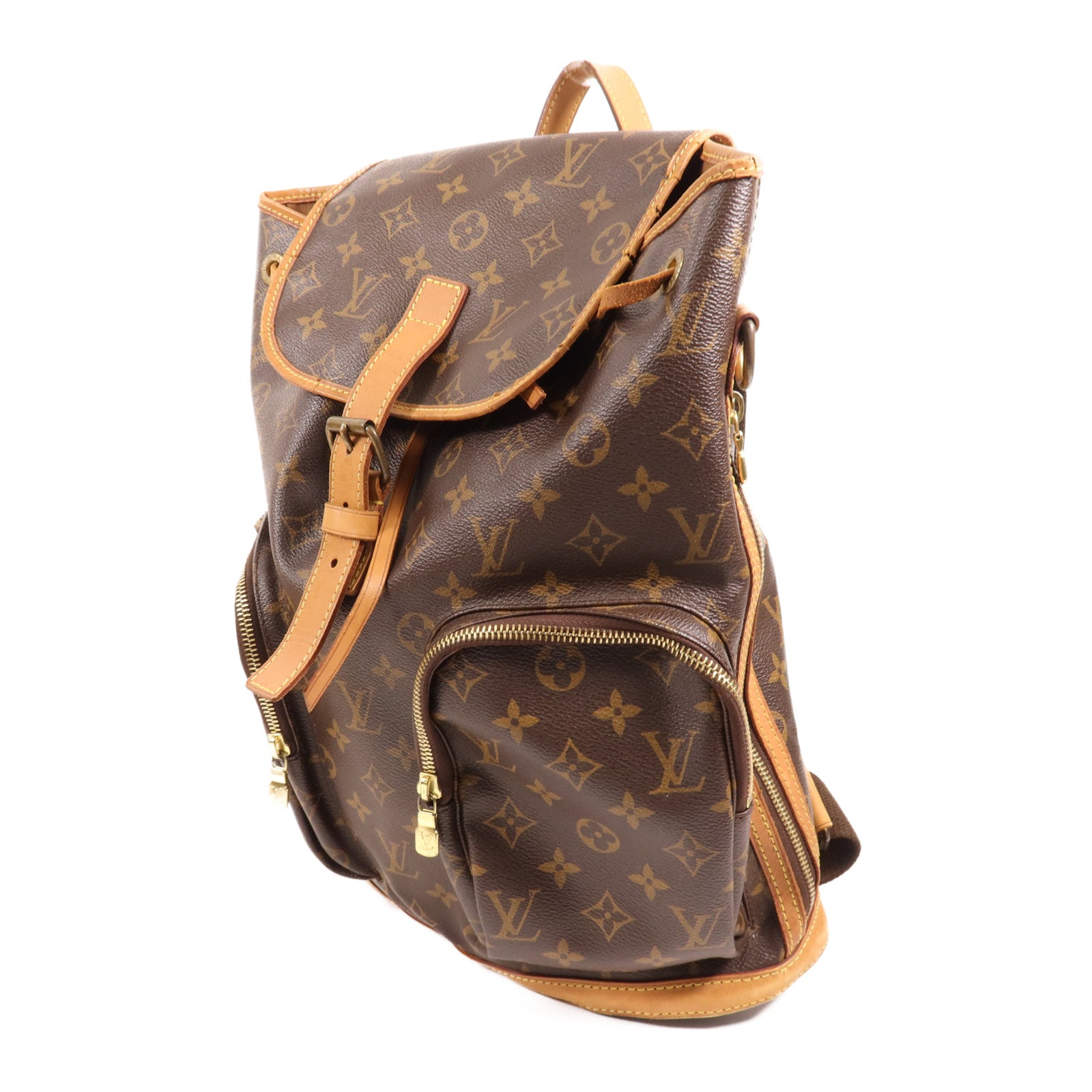 LOUIS VUITTON Monogram Sac A Dos Bosphore金扣背包