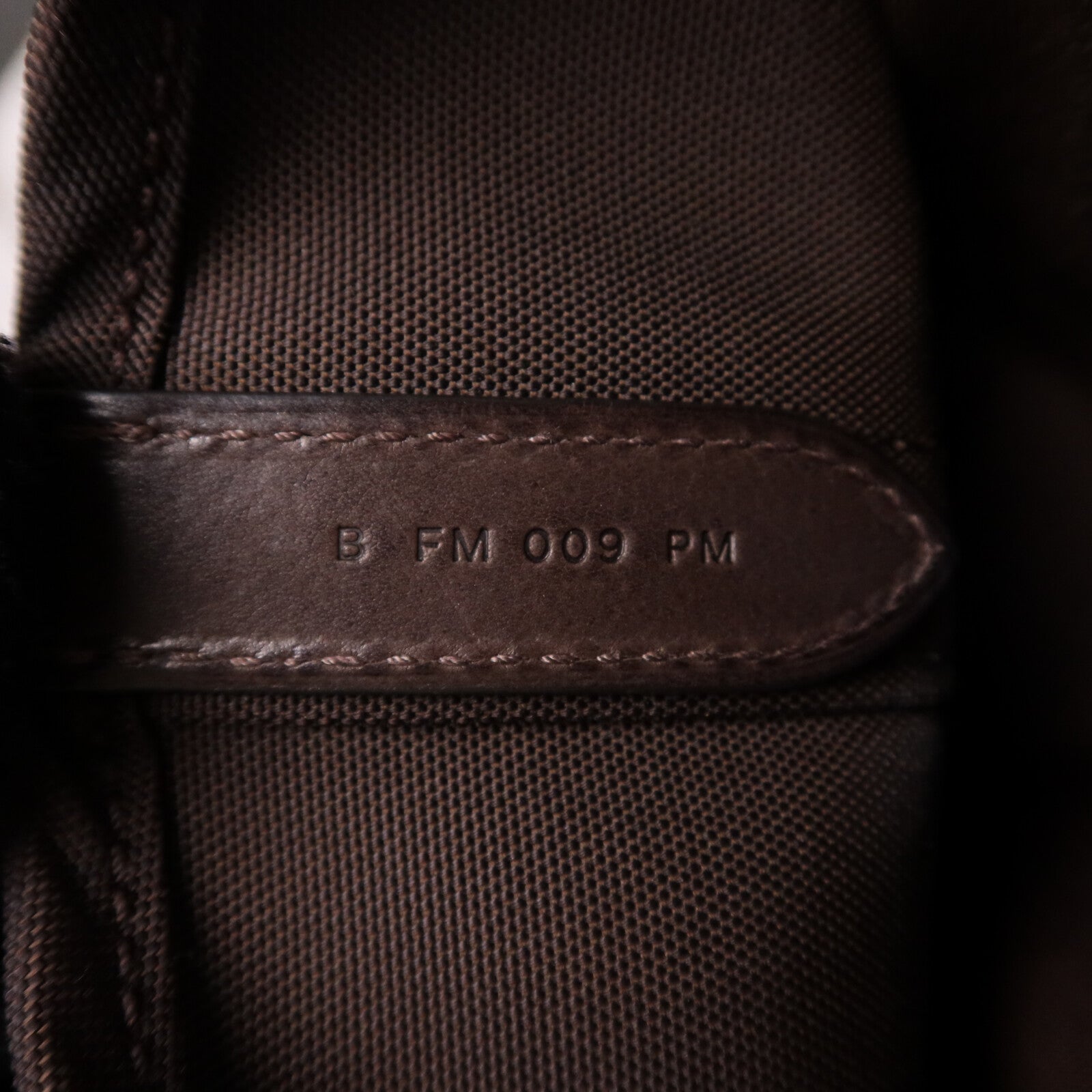 HERMES 帆布Grooming Bag銀扣手挽肩背兩用袋Rouge H/Chocolat