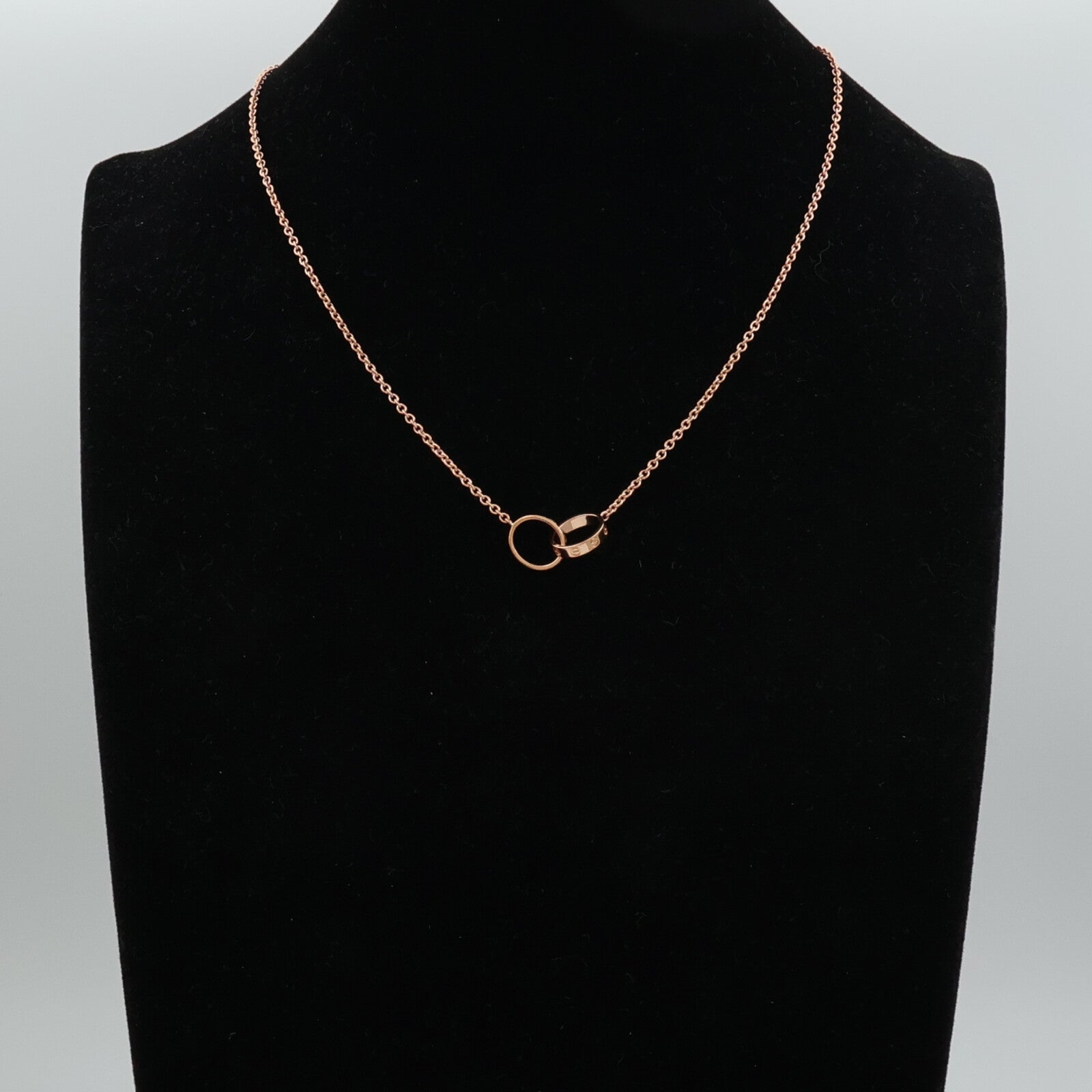 CARTIER 18K玫瑰金Love Pendant項鍊
