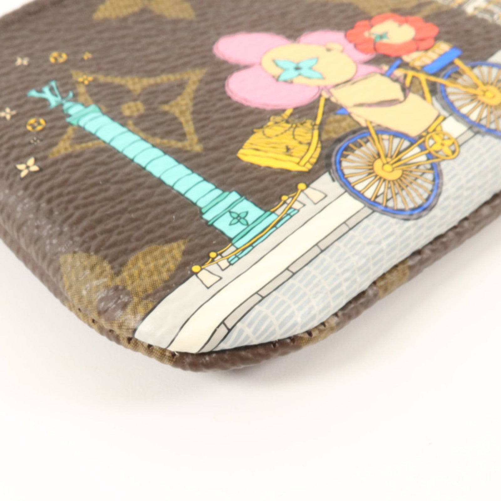 LOUIS VUITTON Monogram Key Pouch金扣鎖匙包