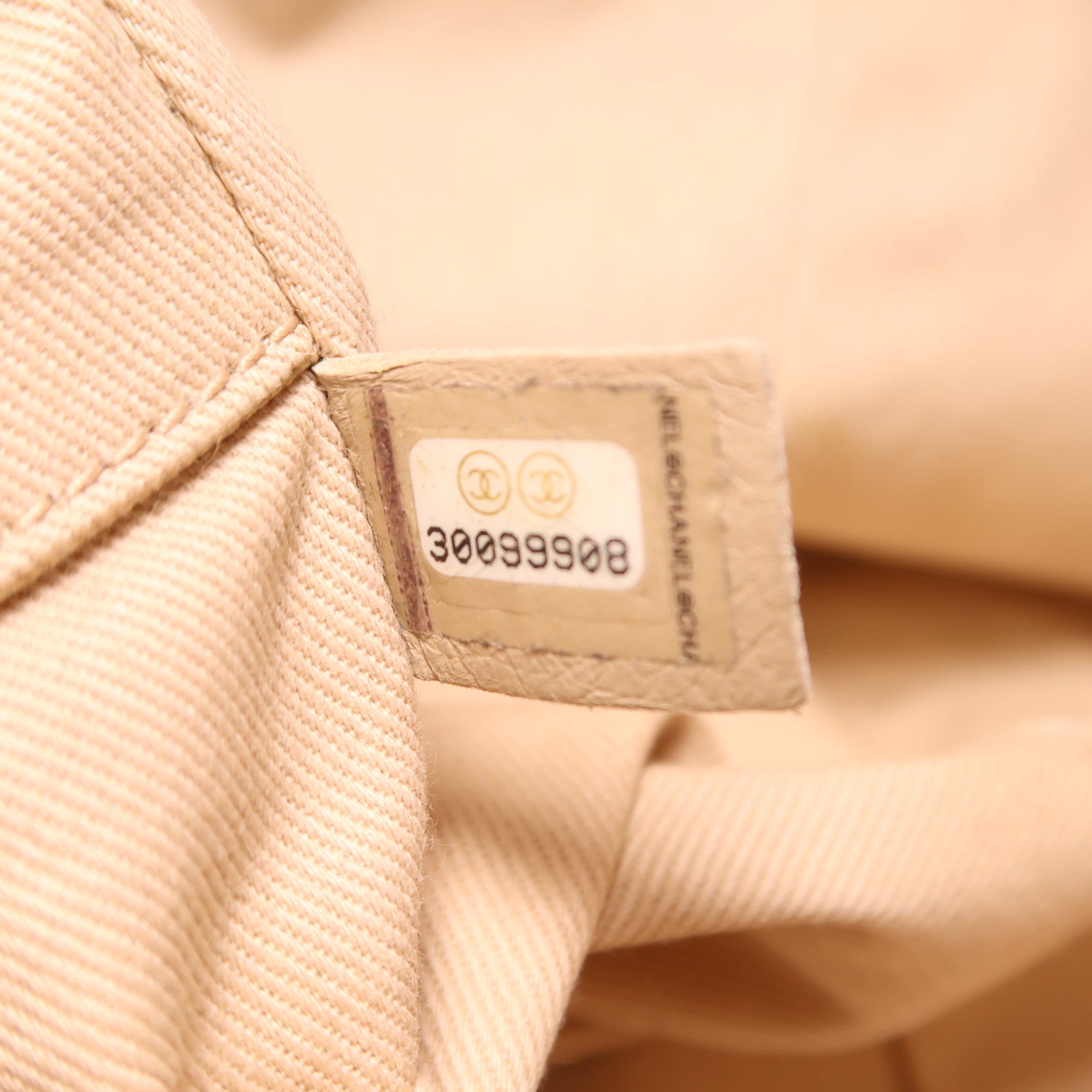 CHANEL 帆布Deauville Tote Bag金扣肩背袋粉紅色