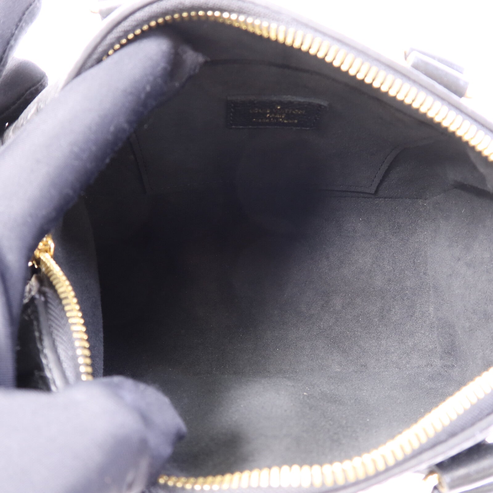 LOUIS VUITTON Monogram Empreinte Speedy Bandouliere 20金扣手挽肩背兩用袋