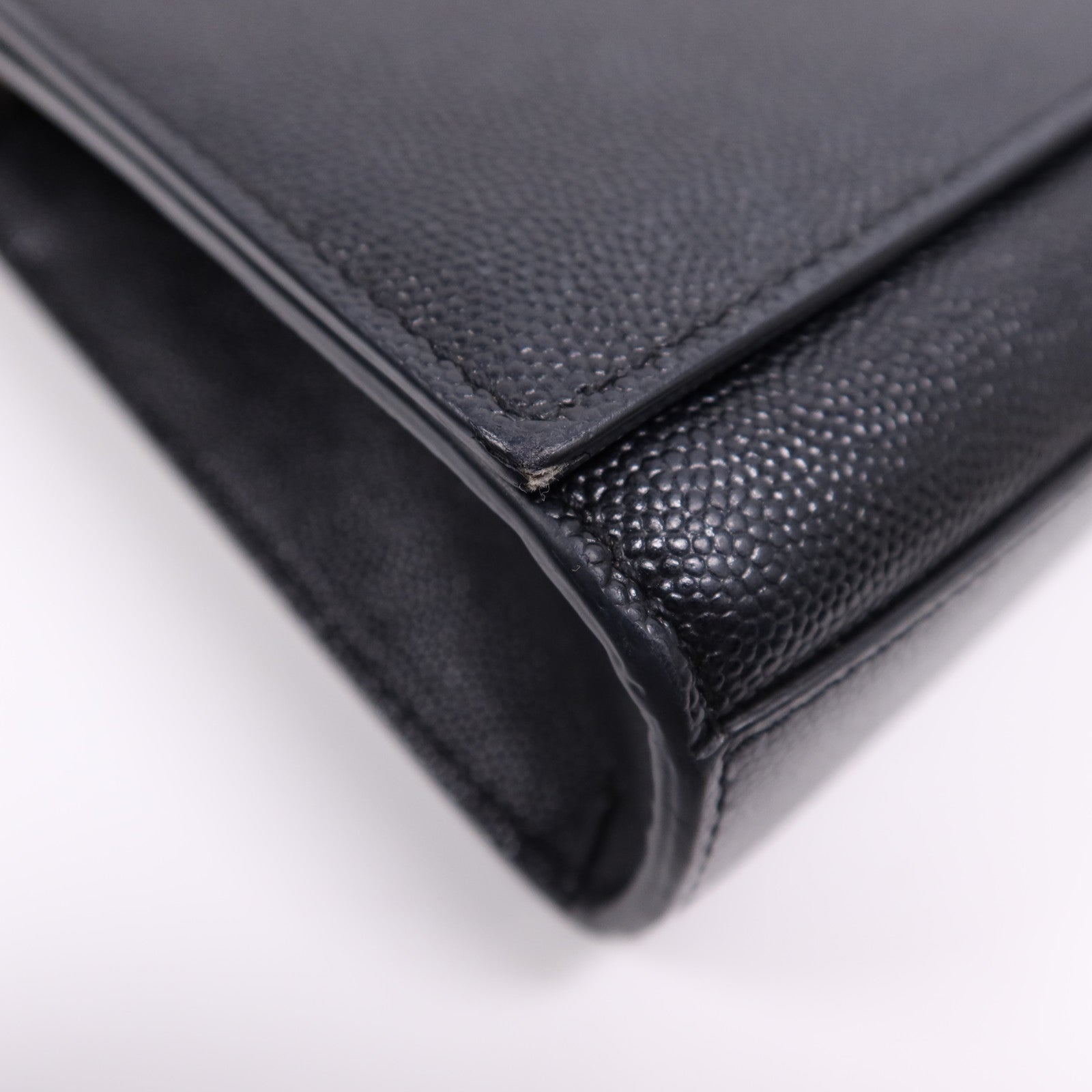 SAINT LAURENT 牛皮皮革Kate銀扣鏈帶肩背袋