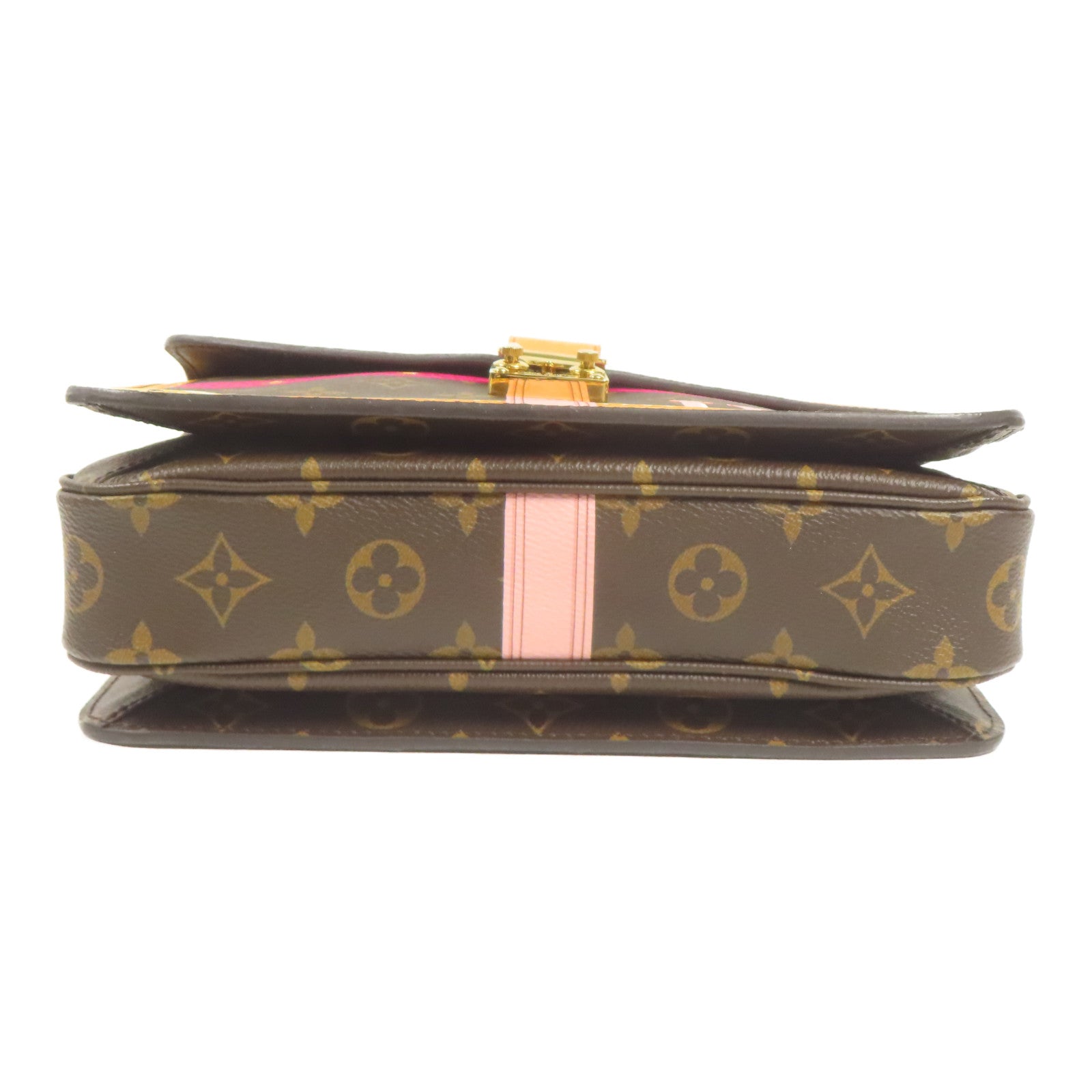 LOUIS VUITTON Monogram Pochette Metis金扣手挽肩背兩用袋