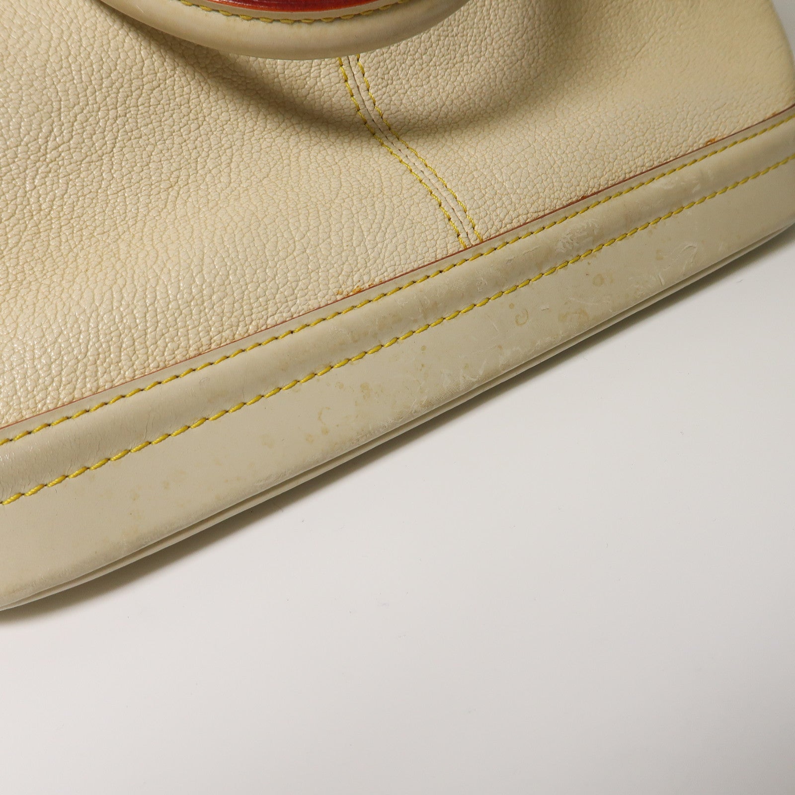 LOUIS VUITTON LV GHW Lockit PM Handbag Suhali Leather M91887 Beige