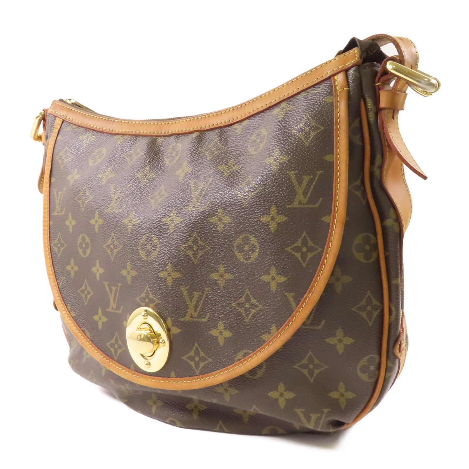 LOUIS VUITTON Monogram Tulum GM金扣肩背袋