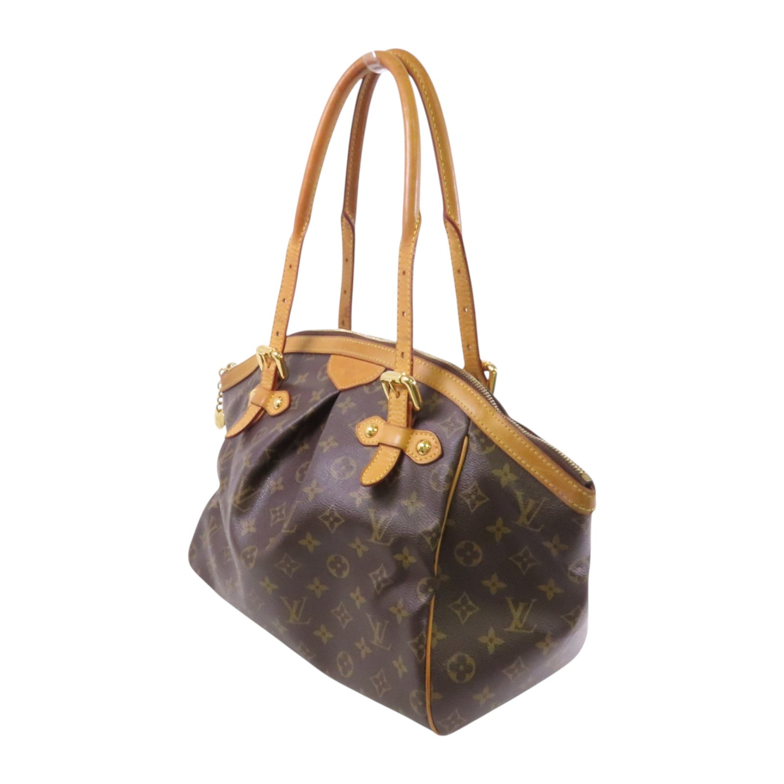 LOUIS VUITTON 【激減優惠】Monogram Tivoli GM金扣肩背袋