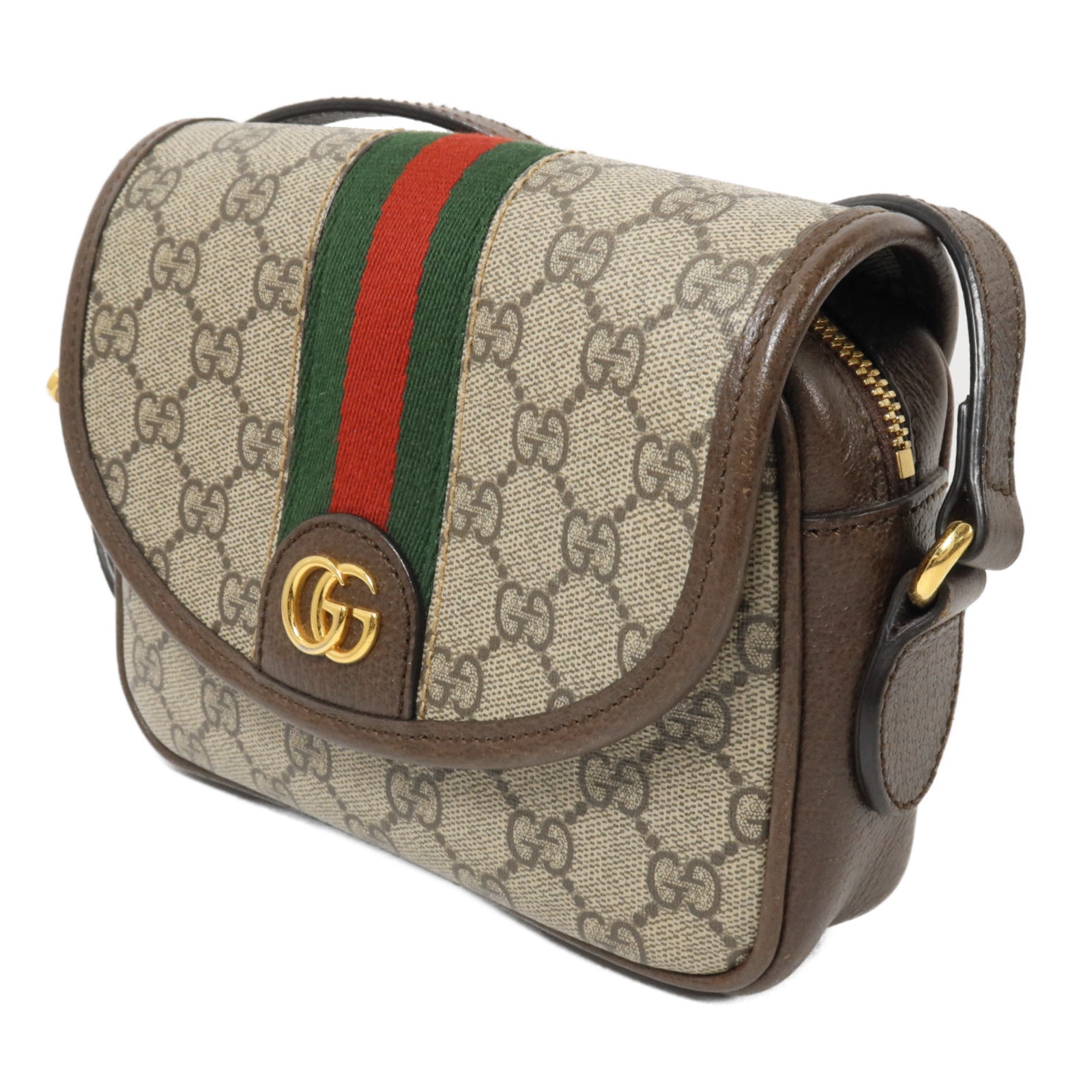 GUCCI 塗層帆布Ophidia GG Mini肩背袋