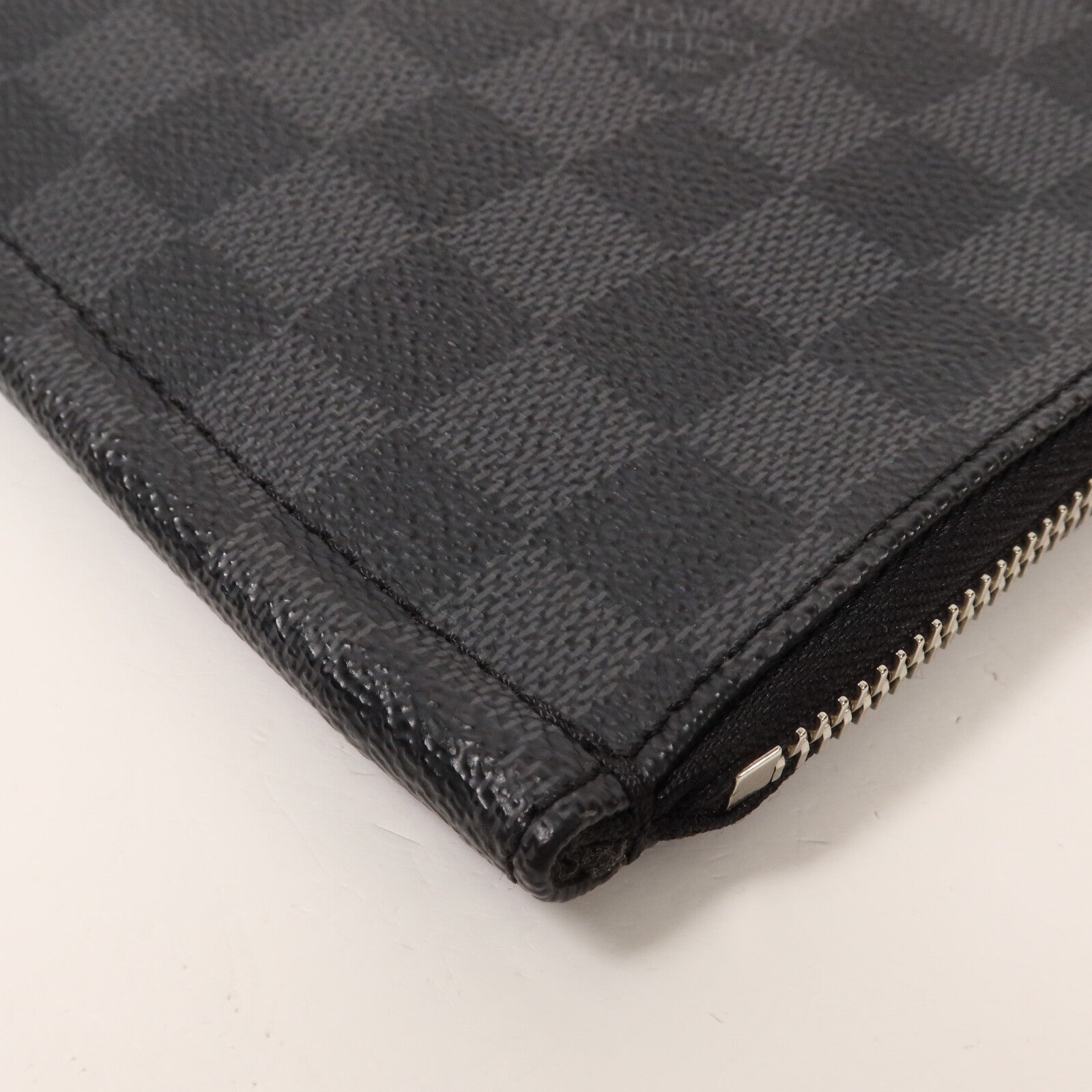 LOUIS VUITTON Damier Graphite Poche Documents手拿包