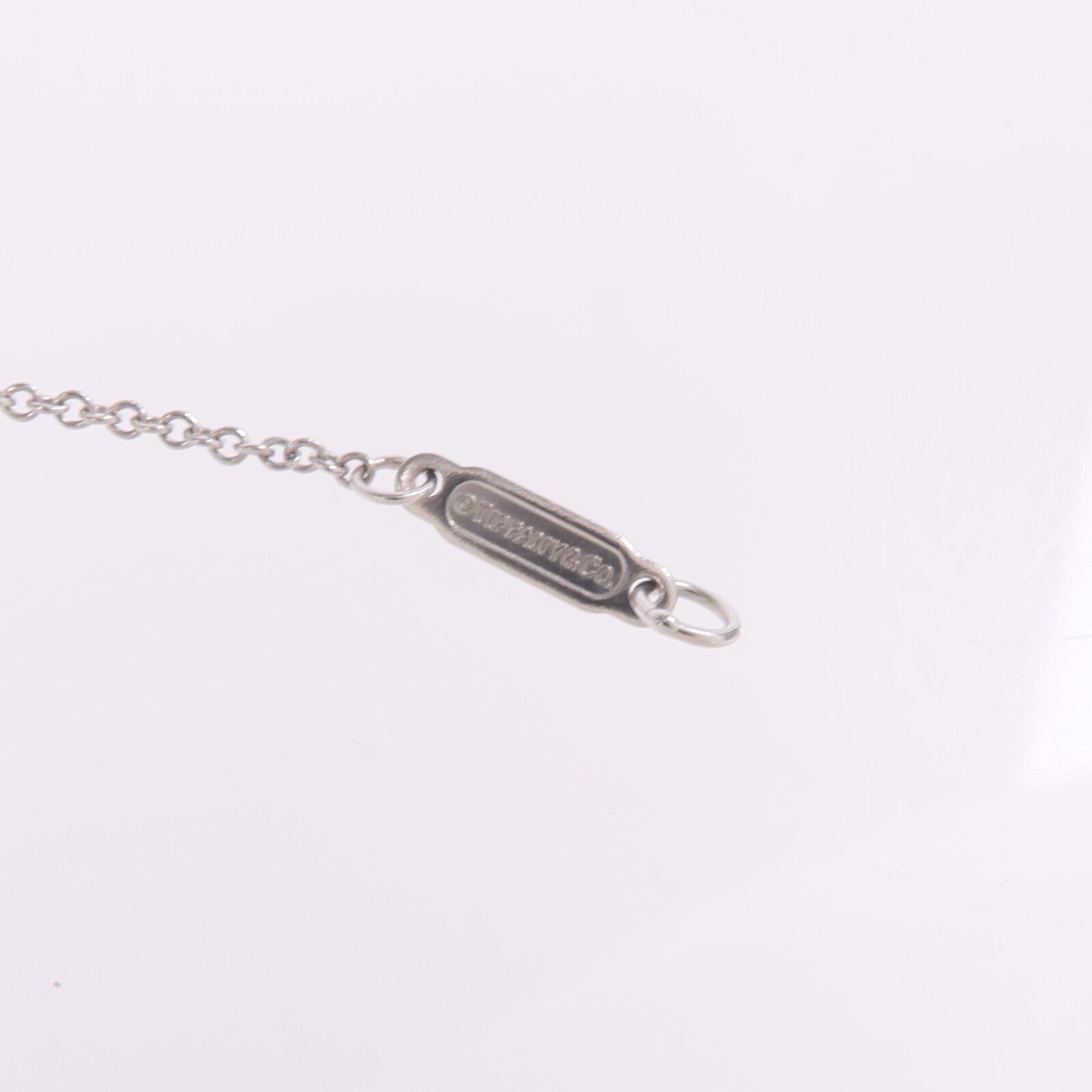 TIFFANY＆CO 【激減優惠】PT950鉑金Heart Key In Platinum With Diamonds鑽石項鍊