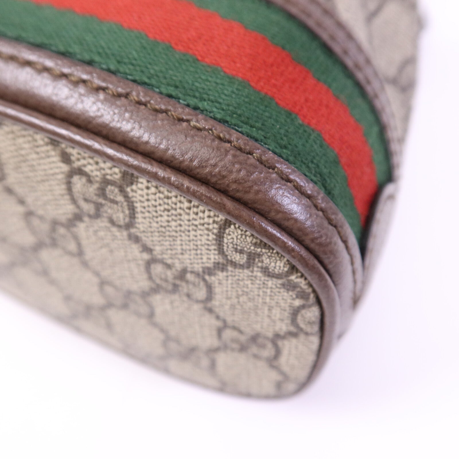 GUCCI 塗層帆布Ophidia GG Mini Bucket金扣肩背袋