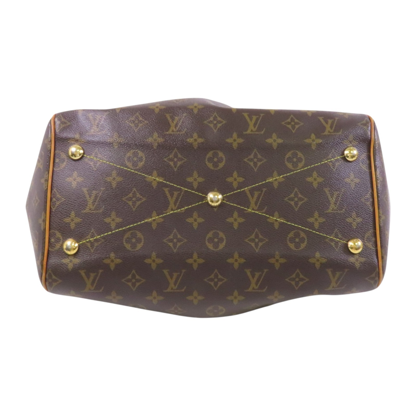 LOUIS VUITTON 【激減優惠】Monogram Tivoli GM金扣肩背袋