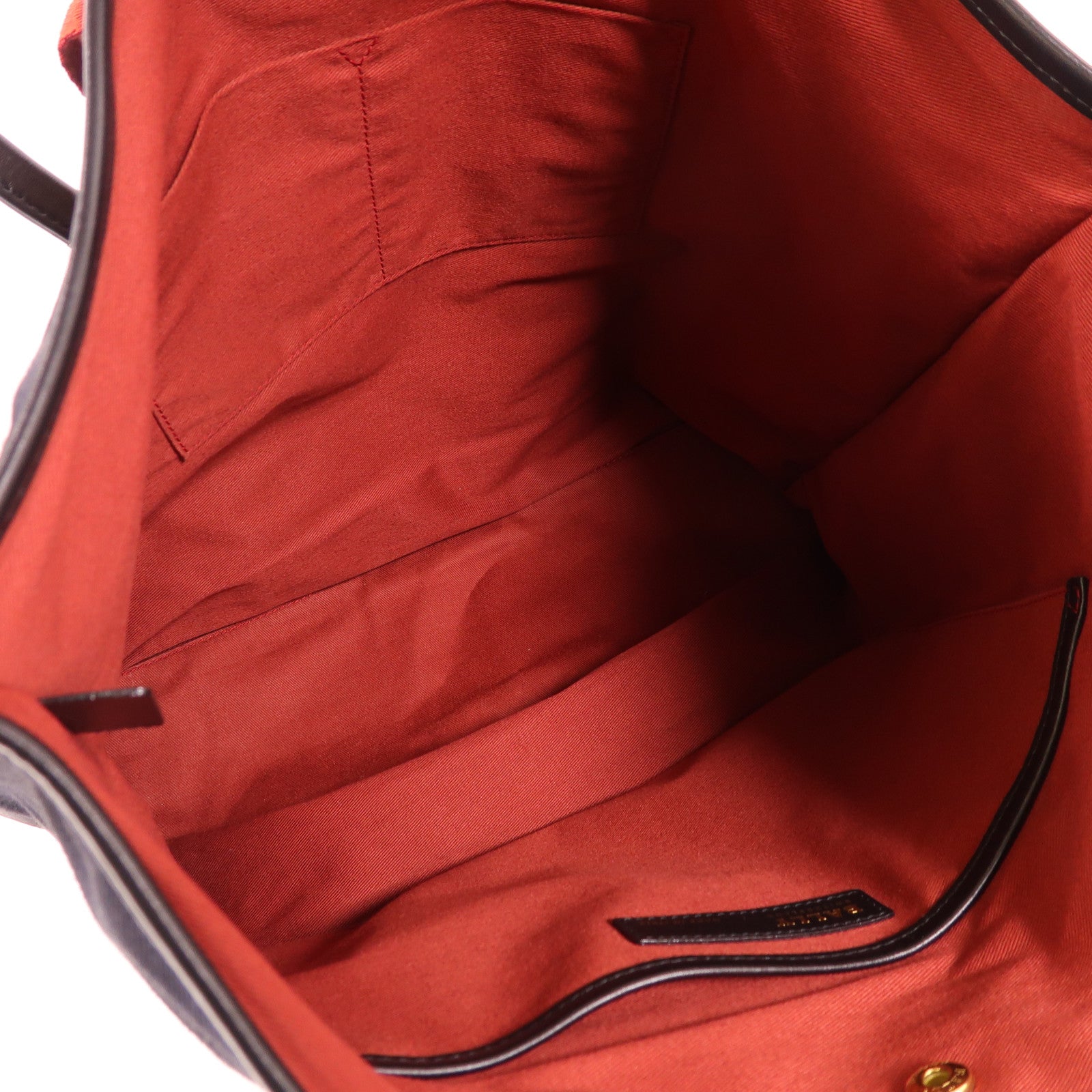 BALLY 帆布Tote Bag金扣手挽袋