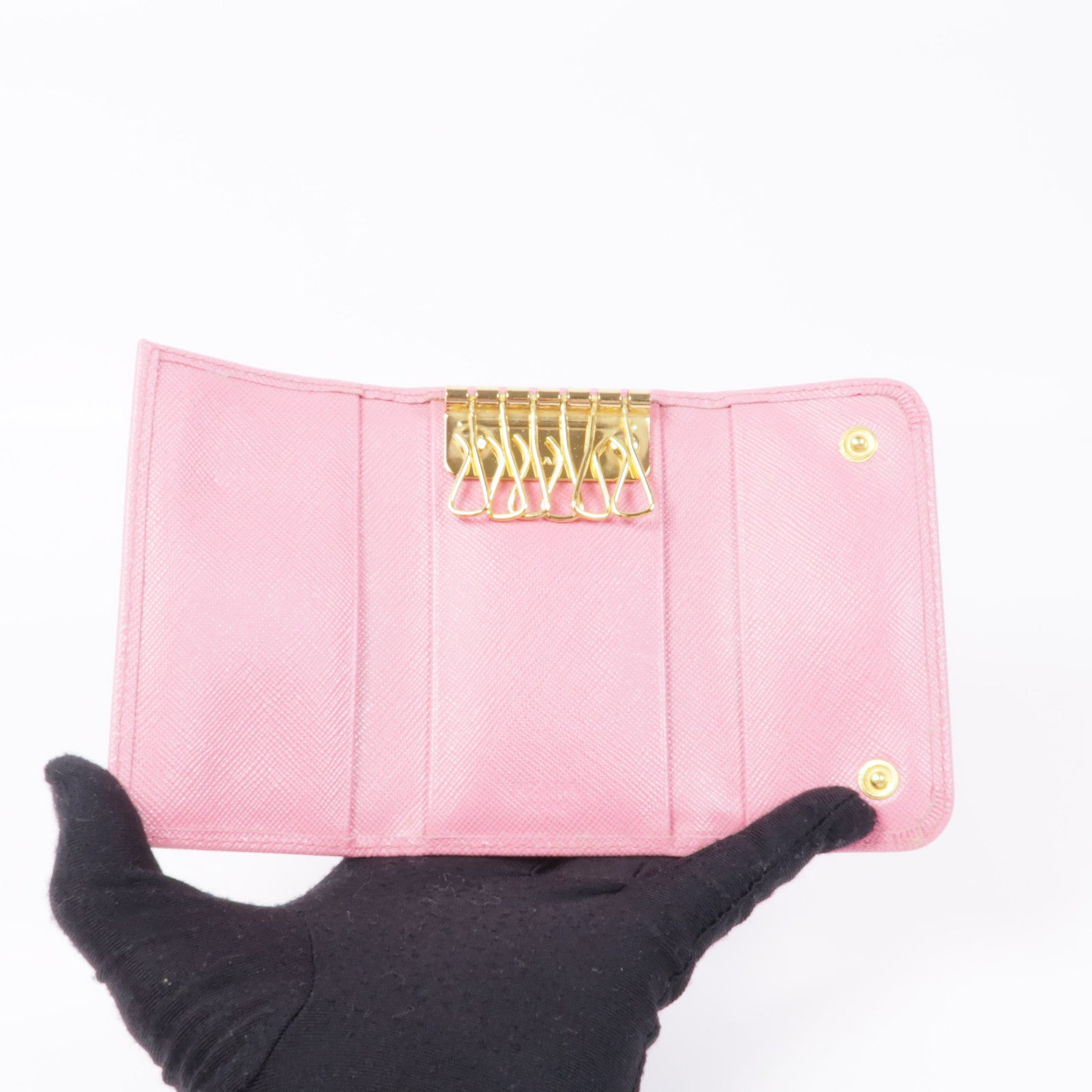 PRADA 牛皮皮革Key Case鎖匙包