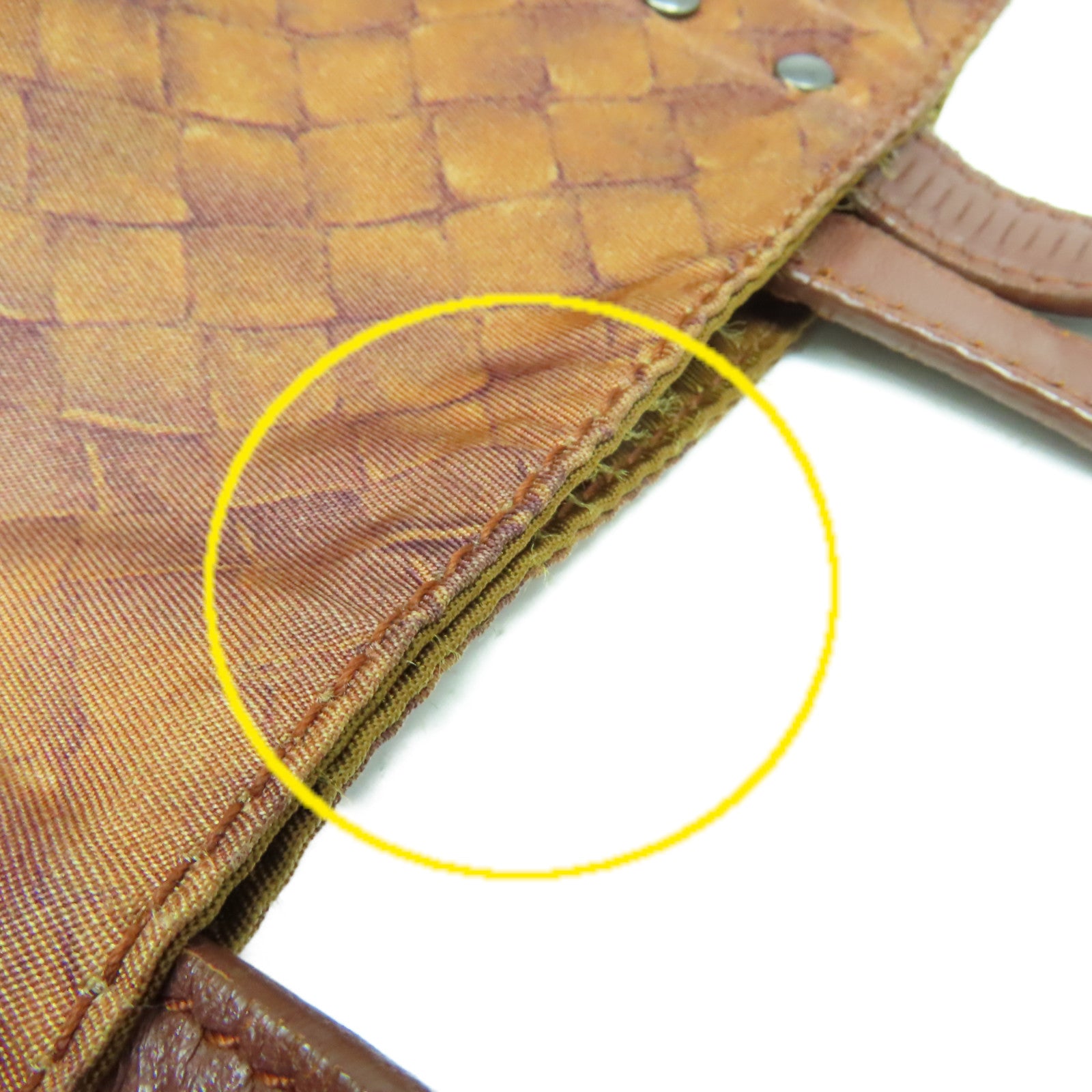 BOTTEGA VENETA 【激減優惠】尼龍Hand Bag手挽袋啡色