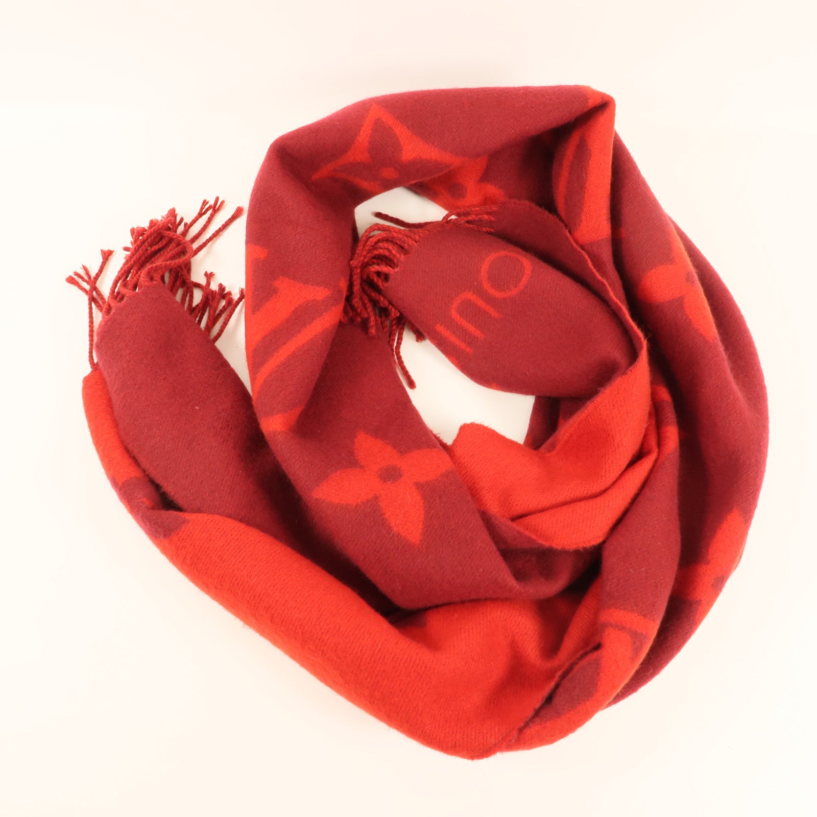LOUIS VUITTON 羊絨Reykjavik Scarf圍巾
