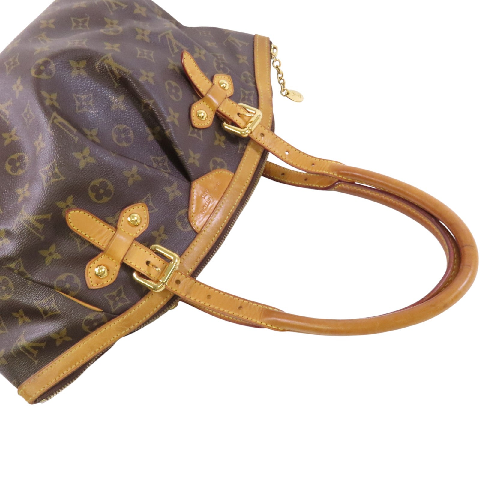LOUIS VUITTON 【激減優惠】Monogram Tivoli GM金扣肩背袋