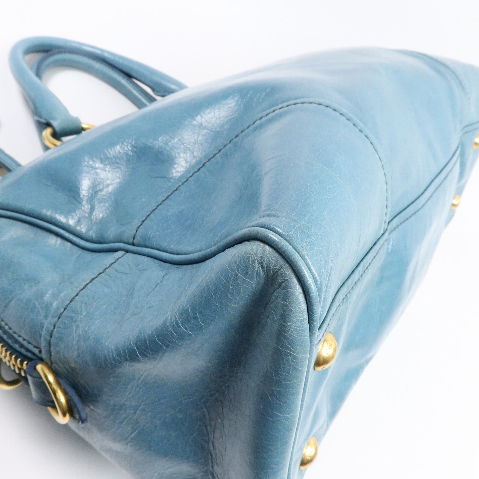 PRADA 牛皮皮革2 Way Shoulder Bag手挽肩背兩用袋