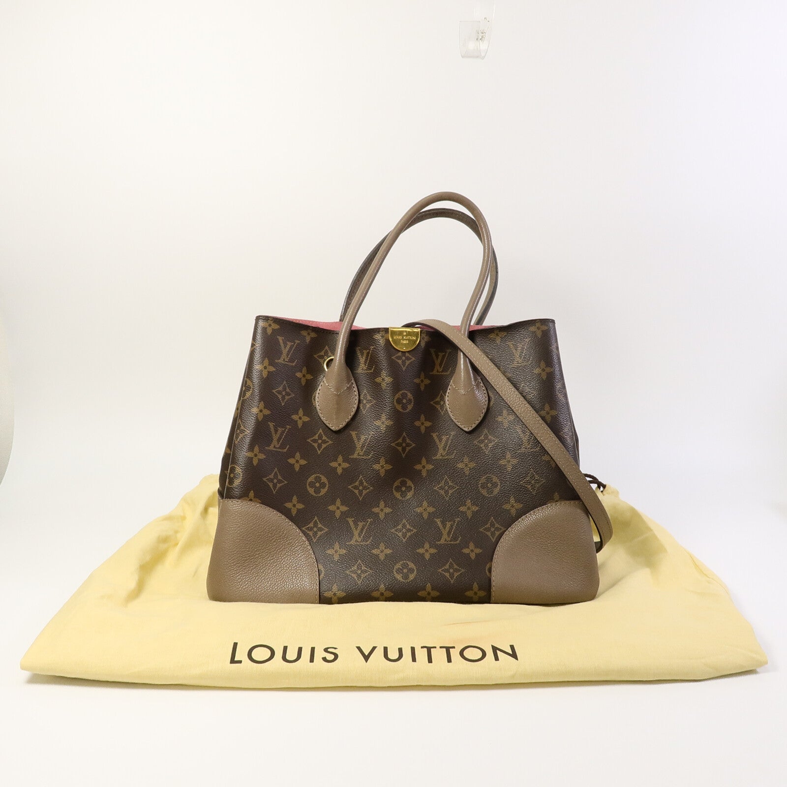 LOUIS VUITTON Monogram Flandrin手挽肩背兩用袋