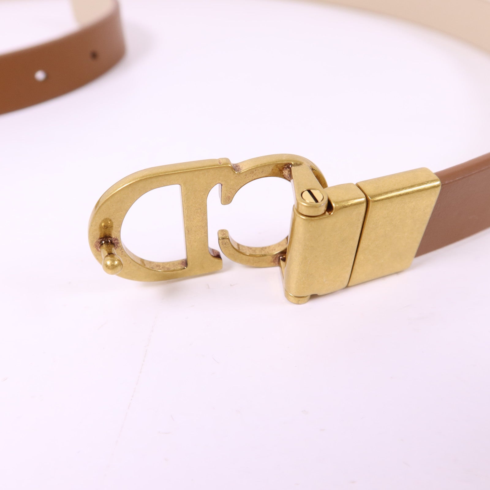 Dior 牛皮皮革Belt皮帶