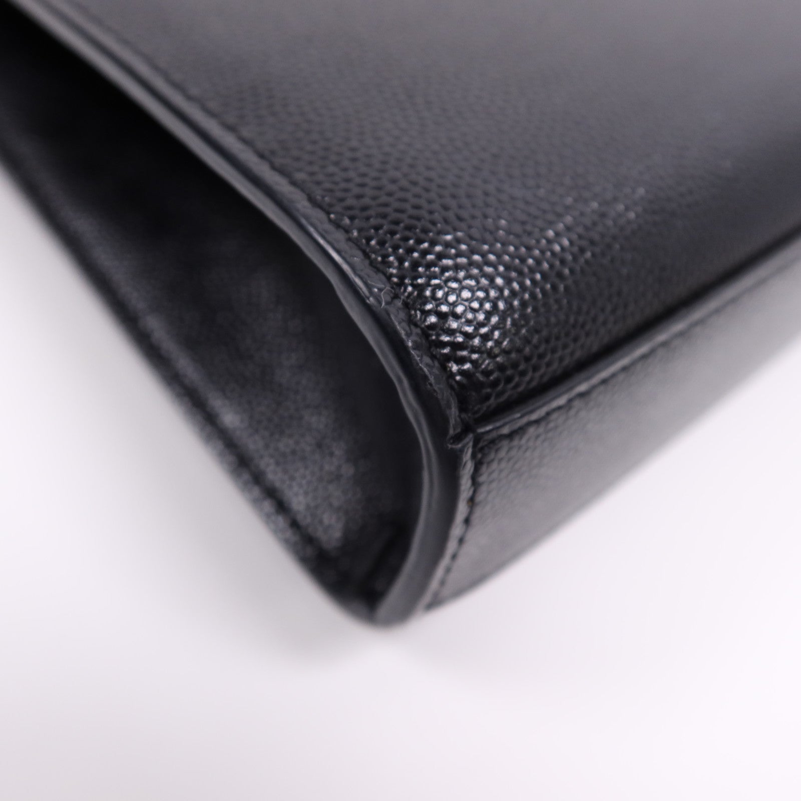 SAINT LAURENT 牛皮皮革Kate銀扣鏈帶肩背袋