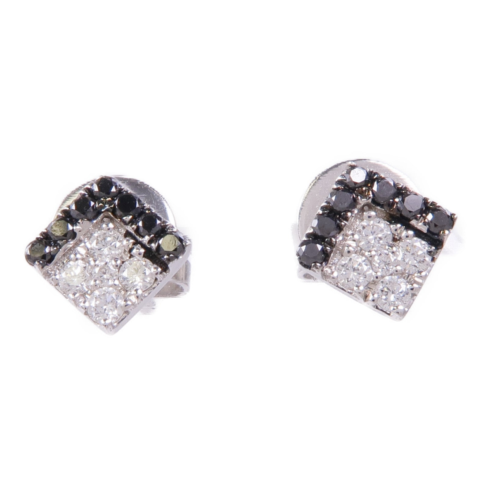JEWELRY 18K白金Diamond Earrings鑽石耳環