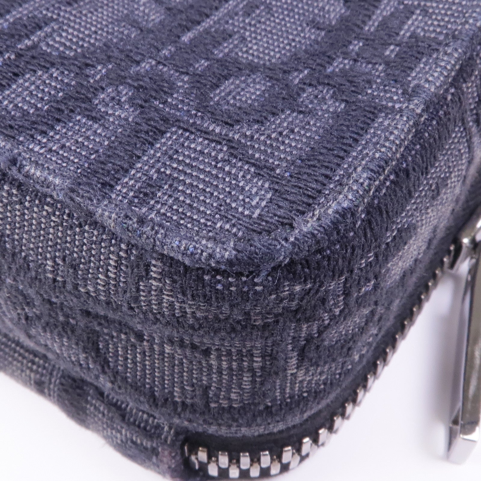 Dior 帆布Shoulder Bag銀扣肩背袋