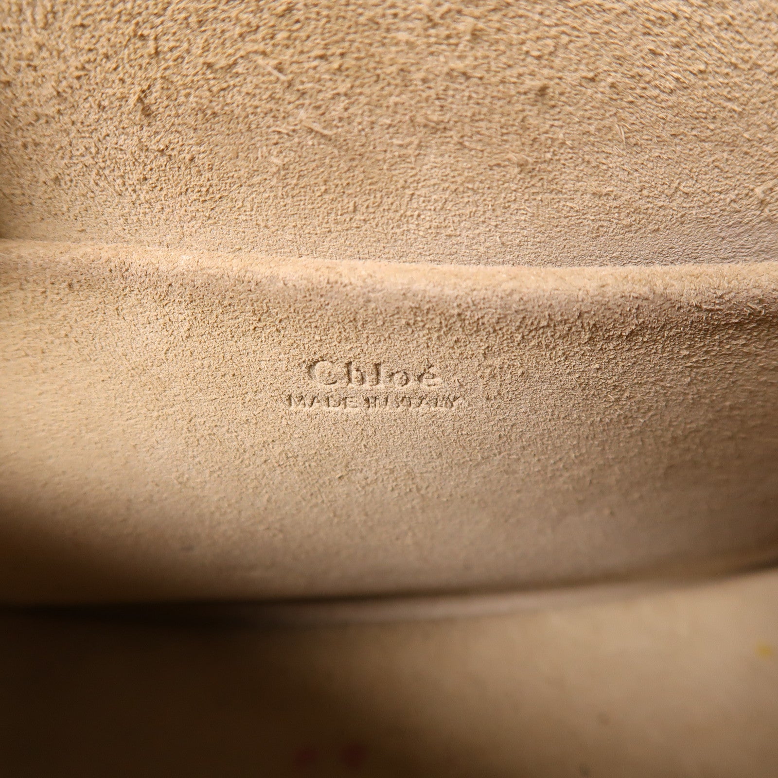 Chloe 牛皮皮革Nile Bag金扣肩背袋