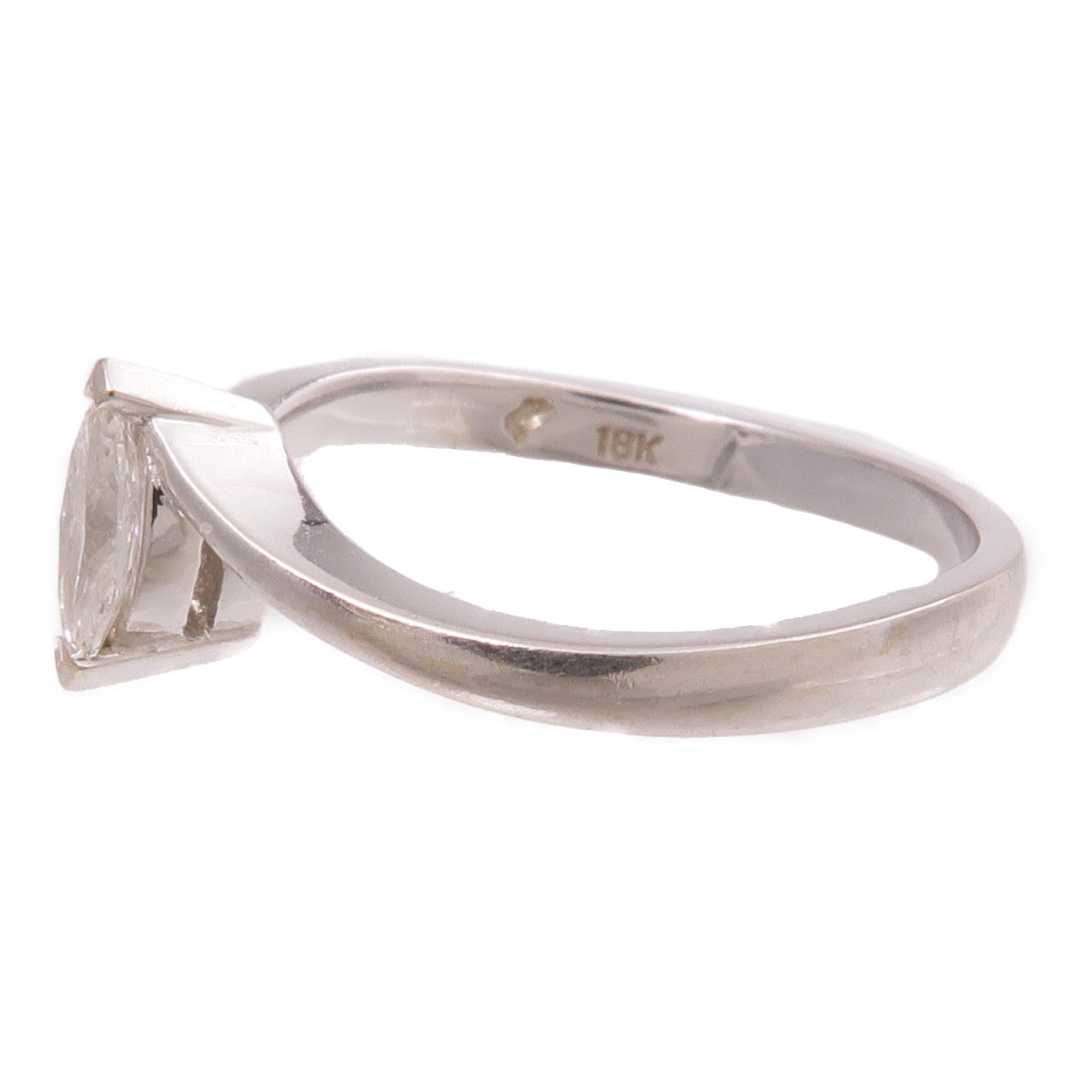 JEWELRY 18K白金Diamond Ring鑽石戒指US#5.75