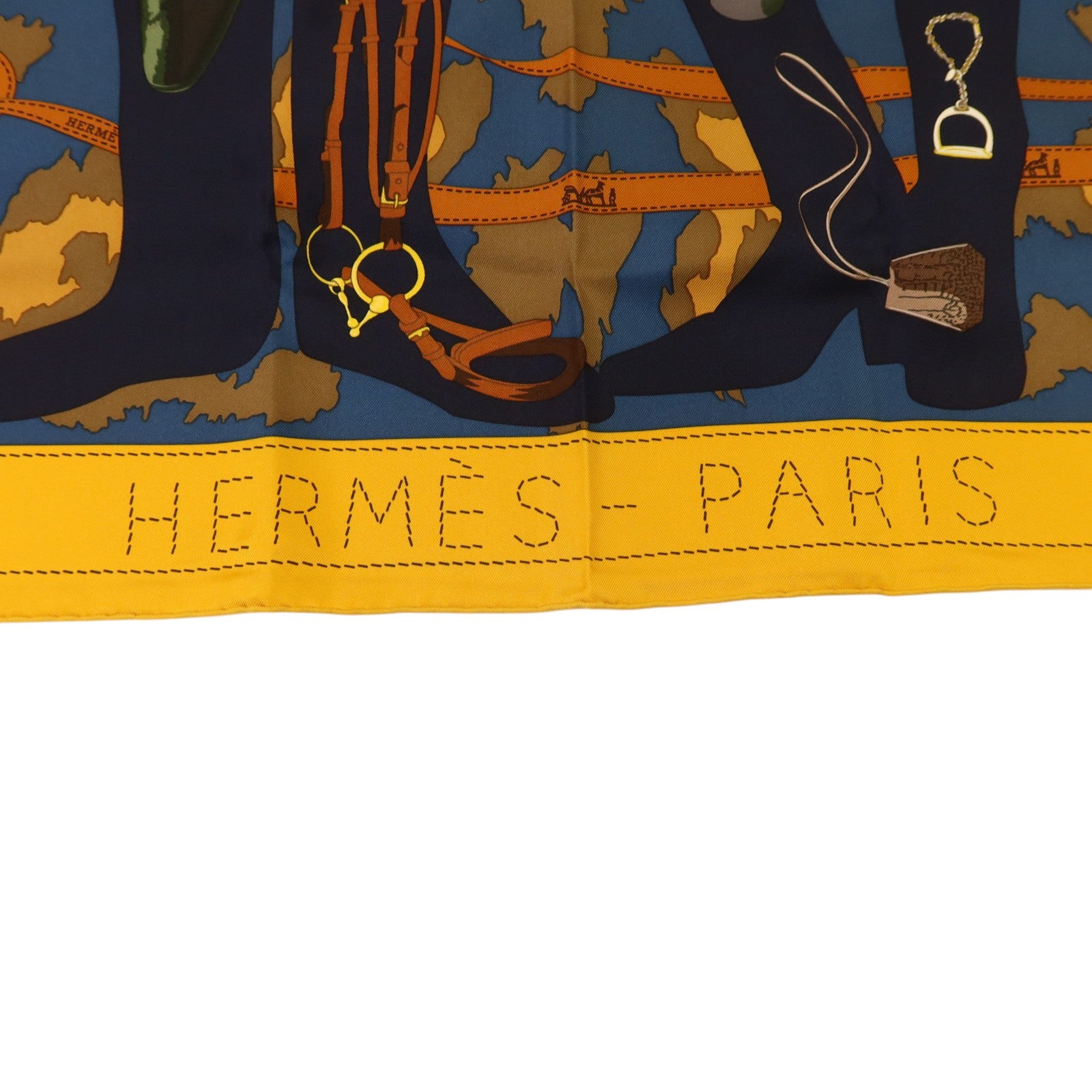 HERMES 絲質Scarf 90x90Scarf絲巾