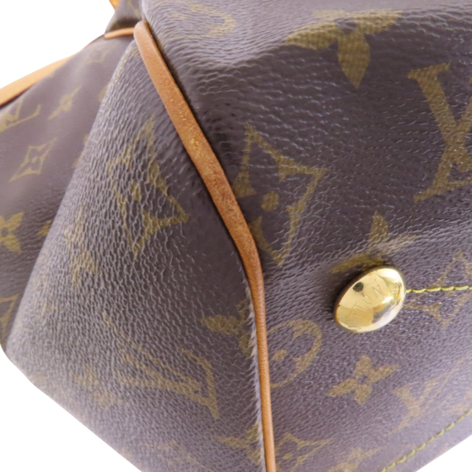 LOUIS VUITTON 【激減優惠】Monogram Tivoli GM金扣肩背袋
