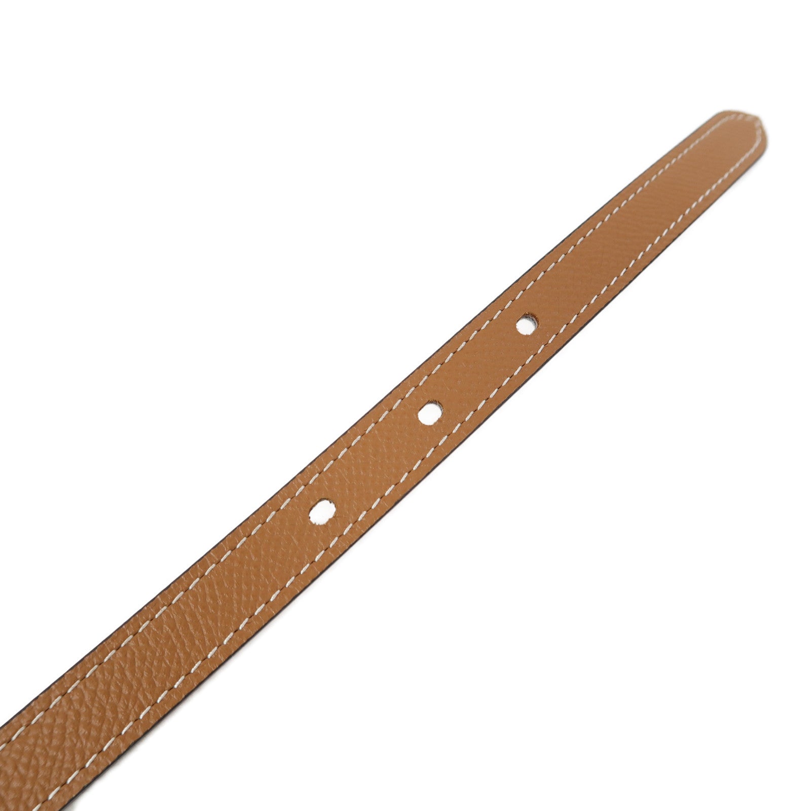 HERMES Epsom皮革Pop H Belt 75cm皮帶金色