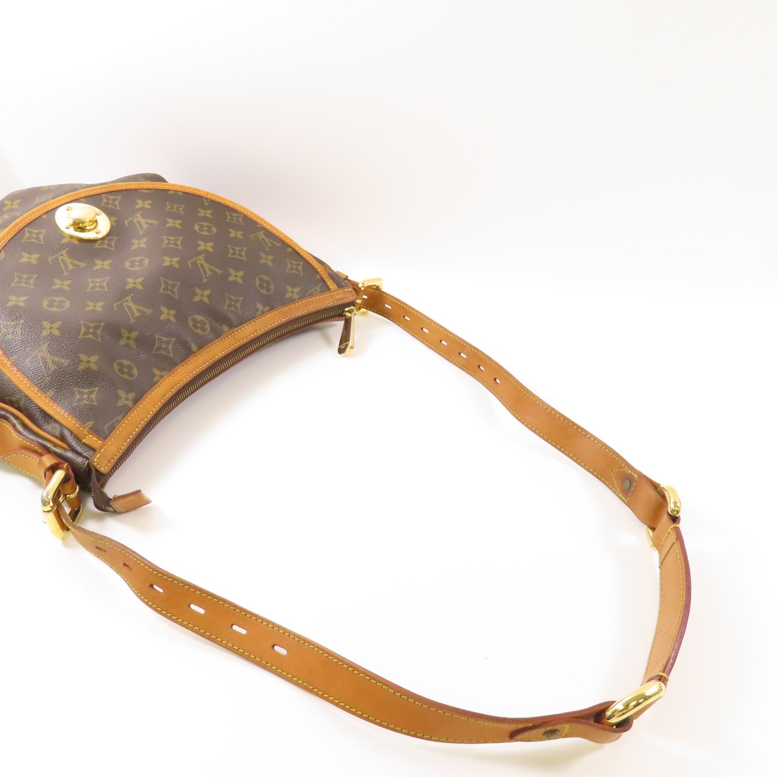 LOUIS VUITTON Monogram Tulum GM金扣肩背袋