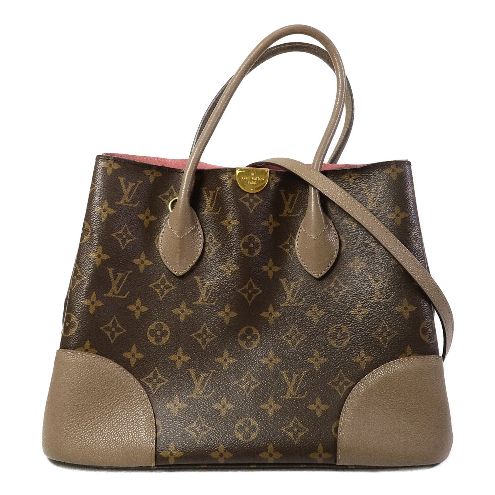 LOUIS VUITTON Monogram Flandrin手挽肩背兩用袋