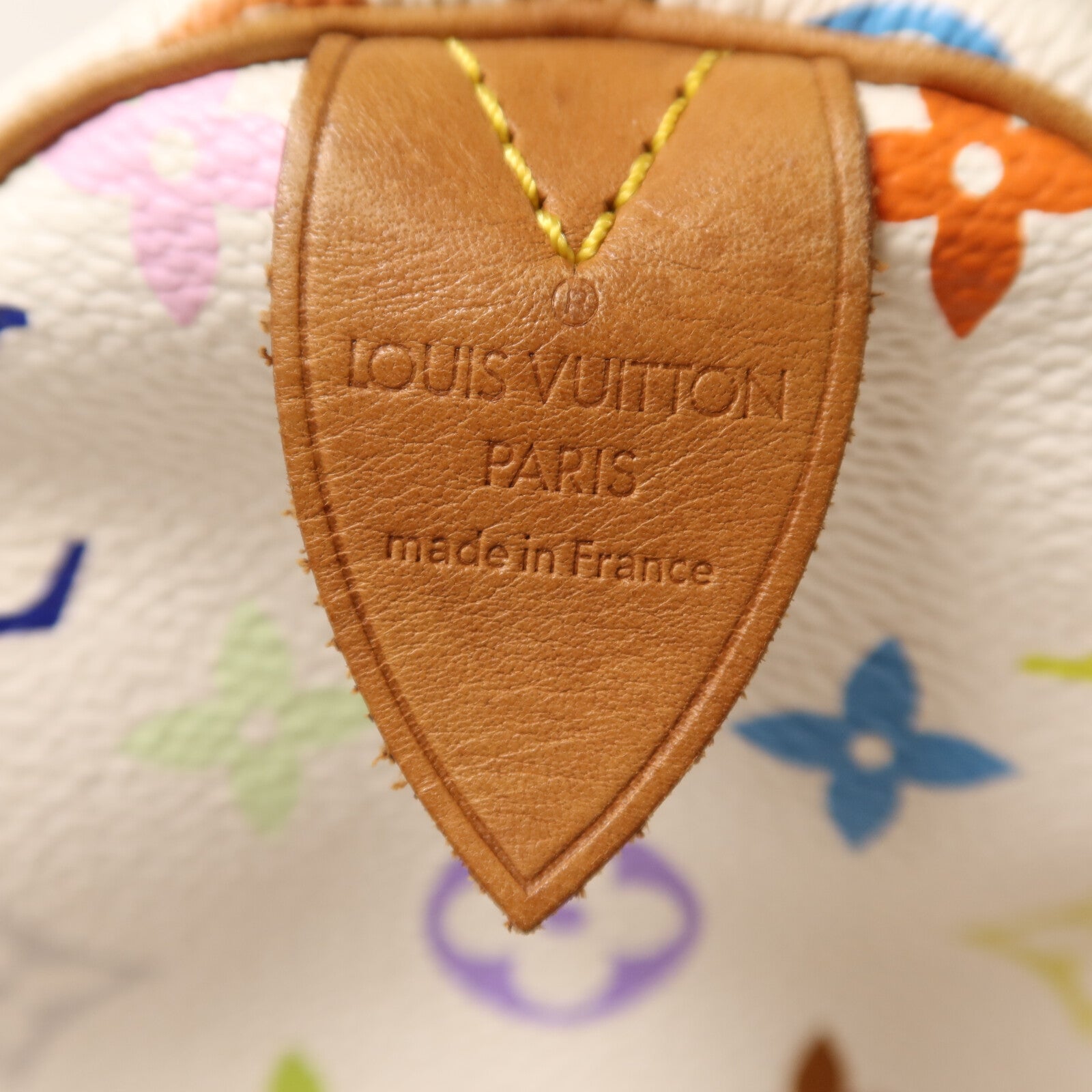 LOUIS VUITTON Monogram Multicolore Speedy 30金扣手挽袋