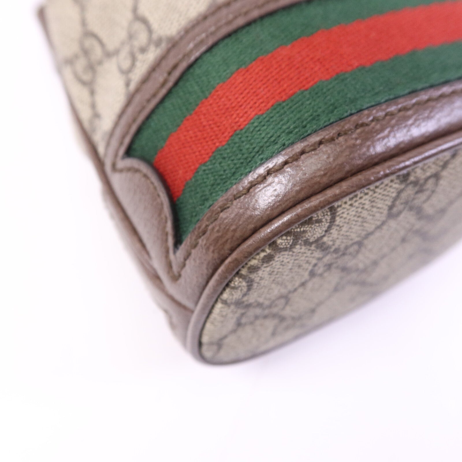 GUCCI 塗層帆布Ophidia GG Mini Bucket金扣肩背袋
