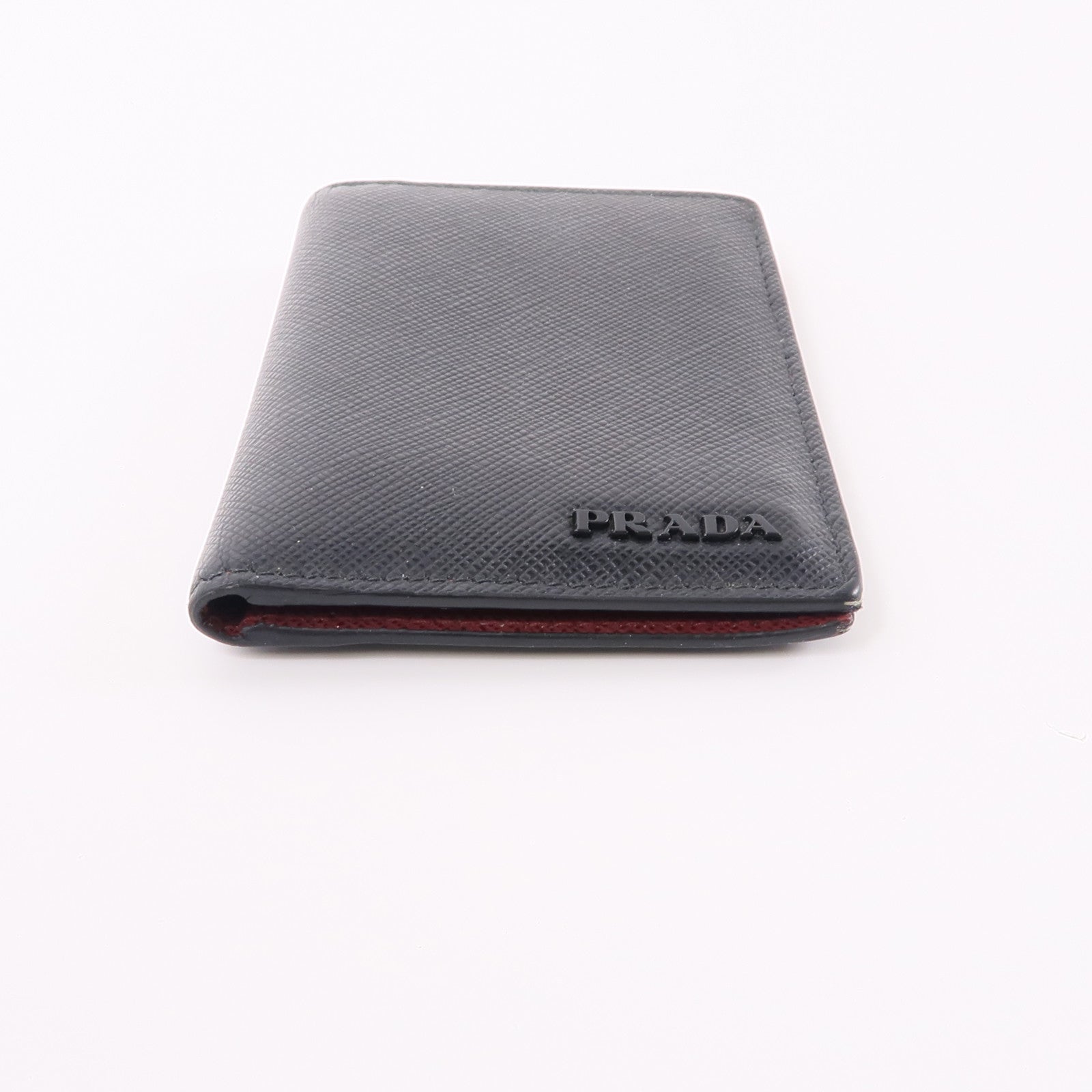 PRADA Saffiano皮革Card Case卡片套黑色