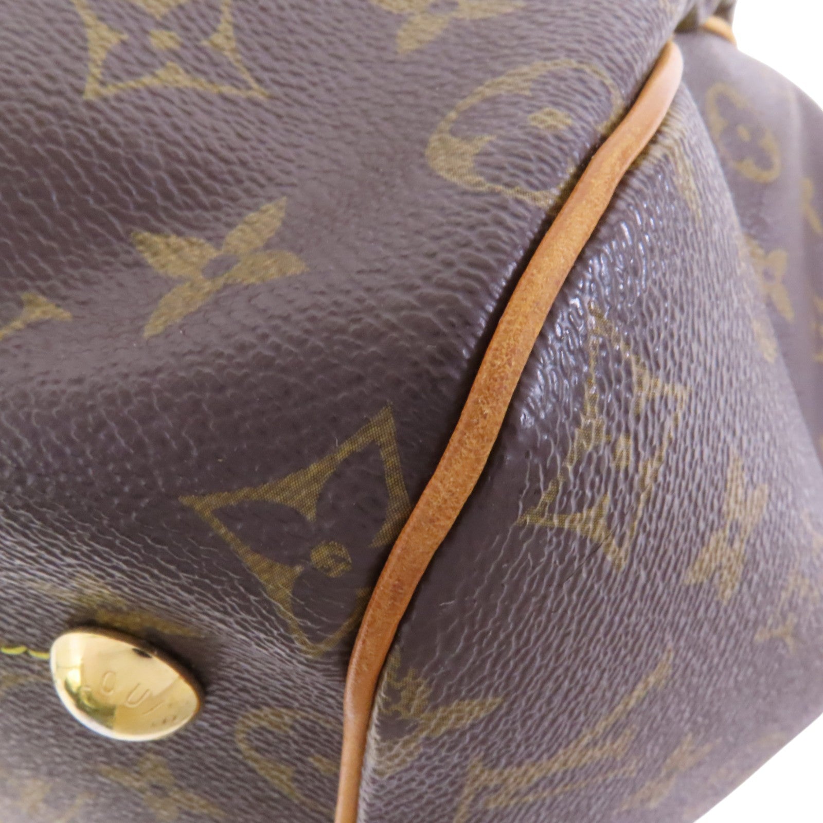LOUIS VUITTON 【激減優惠】Monogram Tivoli GM金扣肩背袋