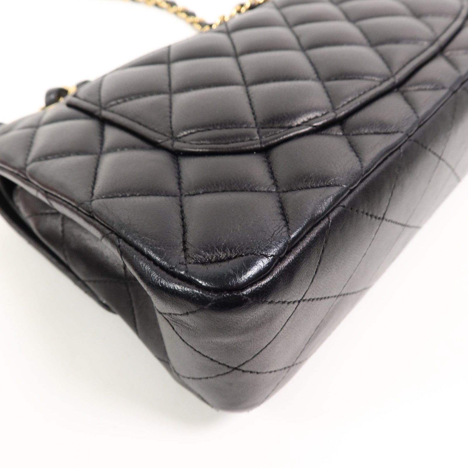 CHANEL 羊皮皮革Classic 23鏈帶肩背袋