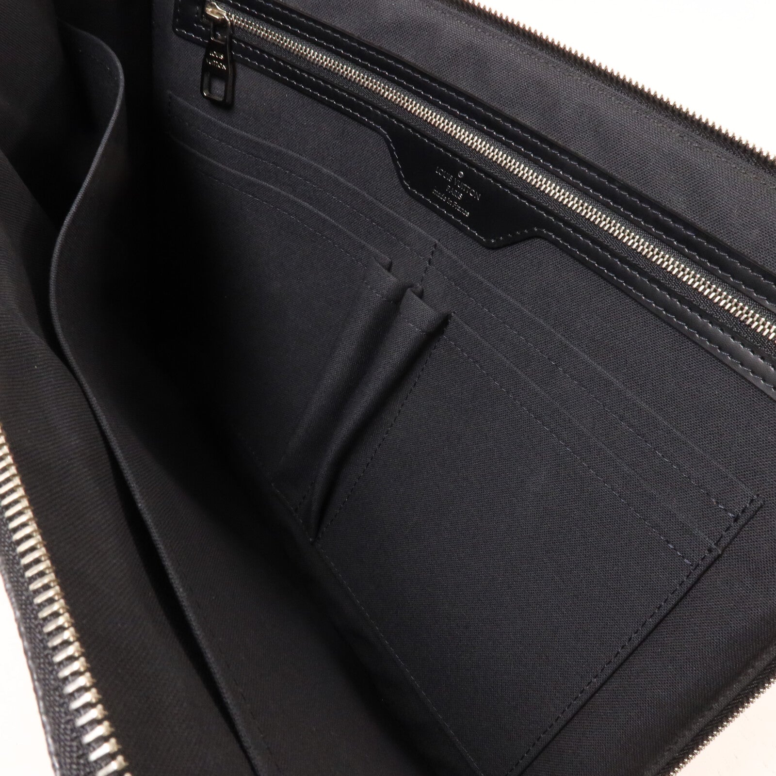LOUIS VUITTON Damier Graphite Poche Documents手拿包