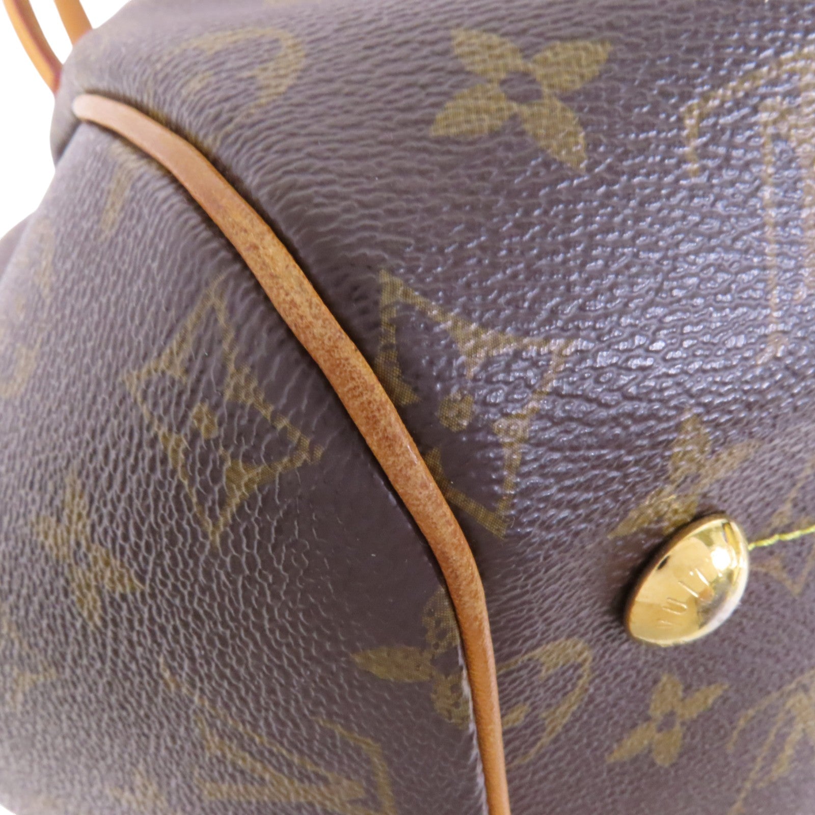 LOUIS VUITTON 【激減優惠】Monogram Tivoli GM金扣肩背袋