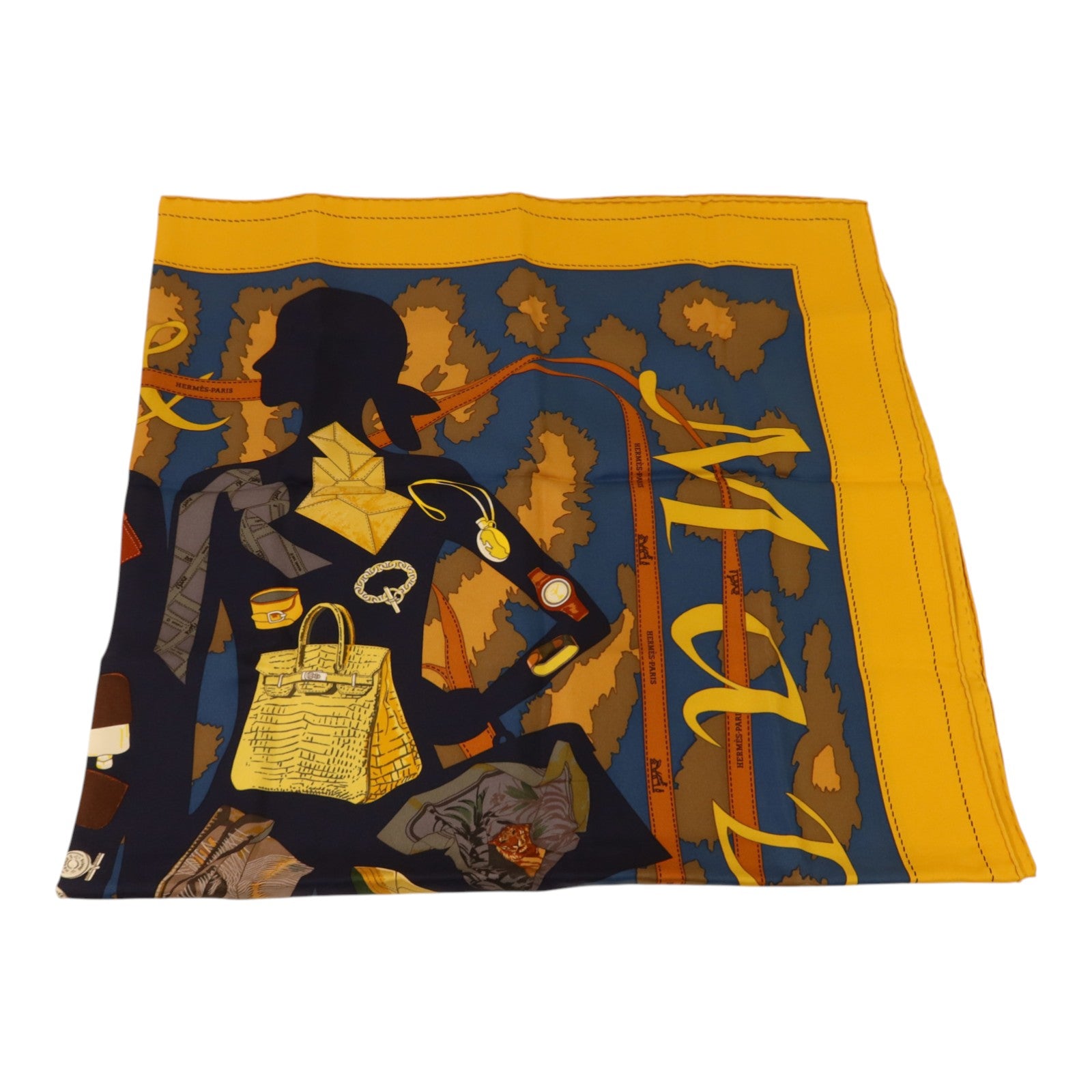 HERMES 絲質Scarf 90x90Scarf絲巾