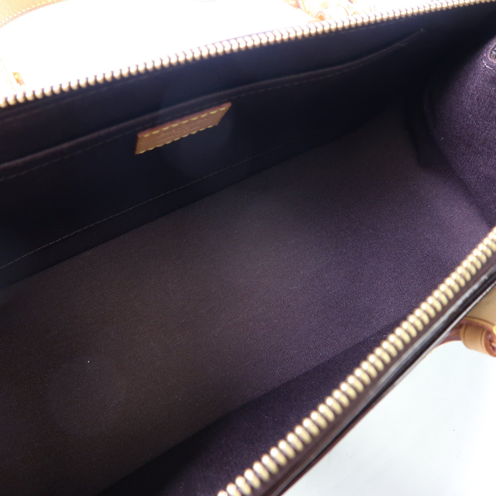 LOUIS VUITTON 【激減優惠】Vernis Rosewood Avenue金扣肩背袋酒紅色