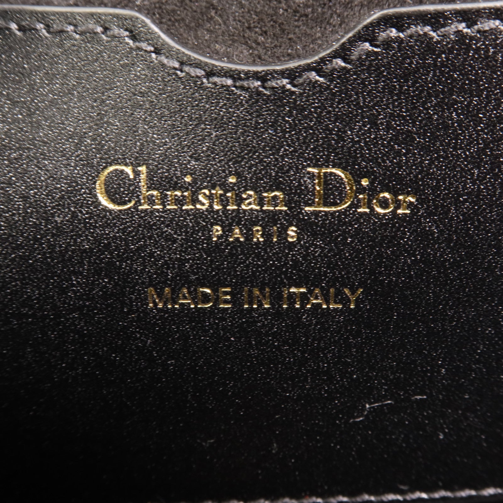 Dior 牛皮皮革Bobby East West金扣肩背袋